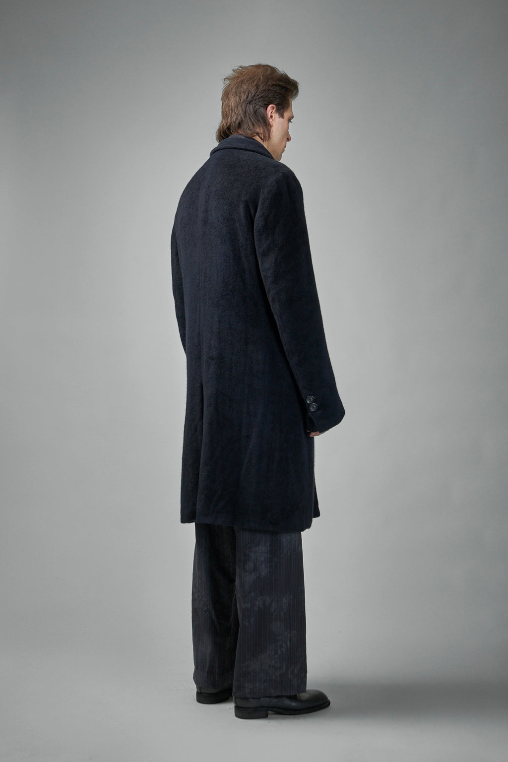 Pure Alashan Cashmere 3-ply Fully-Lined Como Silk Long Coat