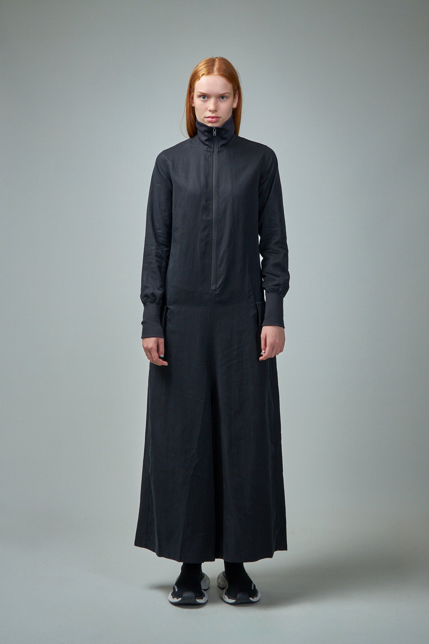 Twill Jumpsuit black