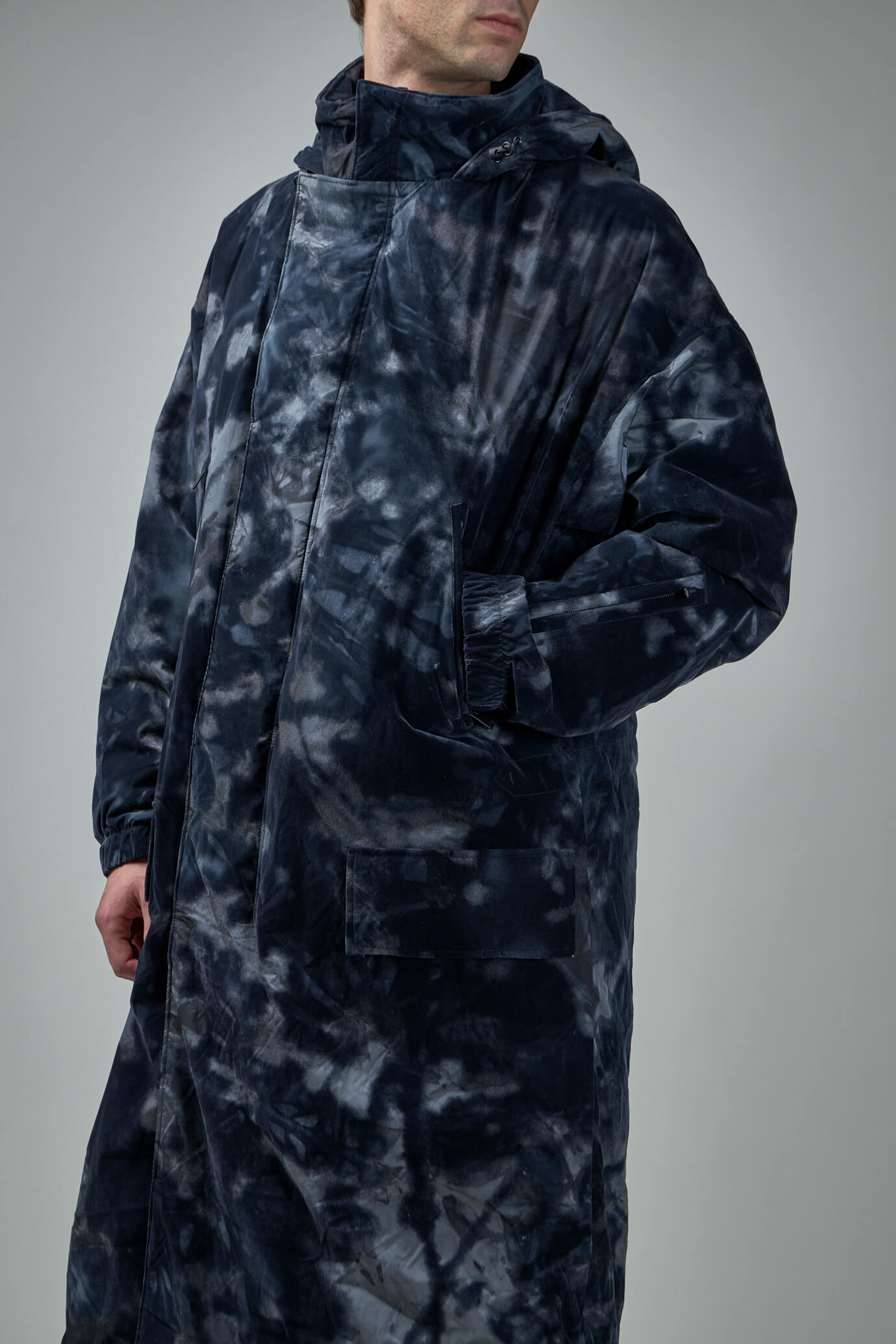 All-Over Printed Parka