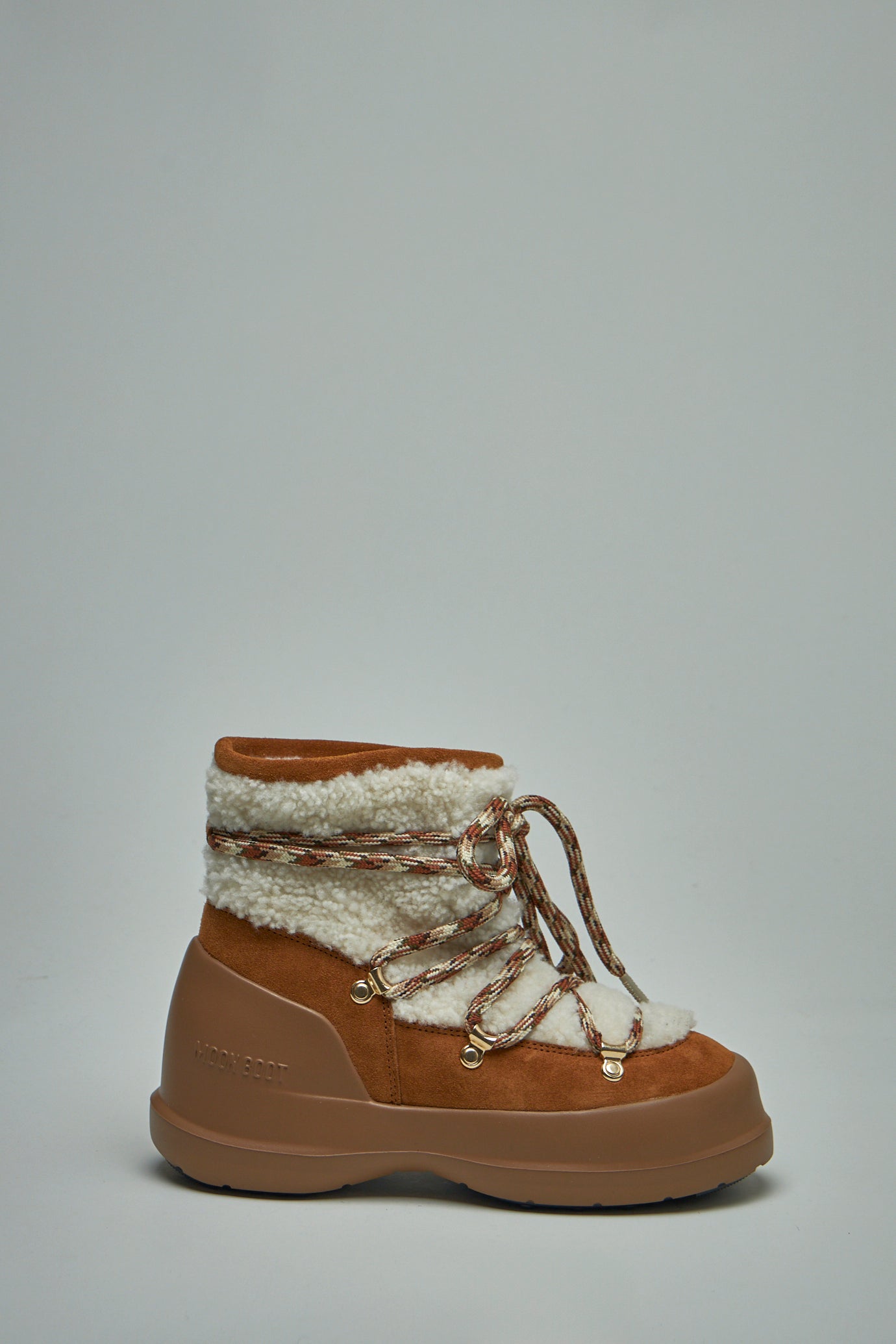 Luna Shearling Whisky Off-White Boot