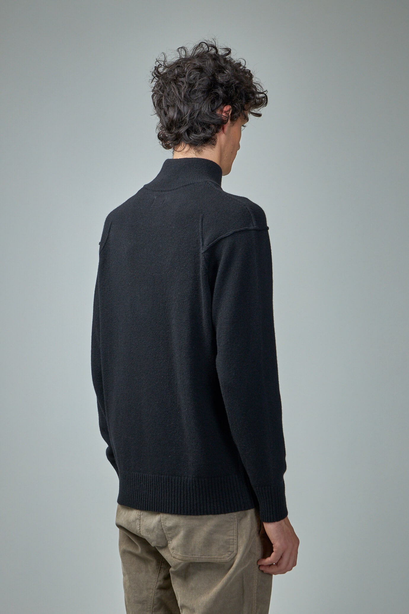 Lambswool GRS Half Zipped Knit