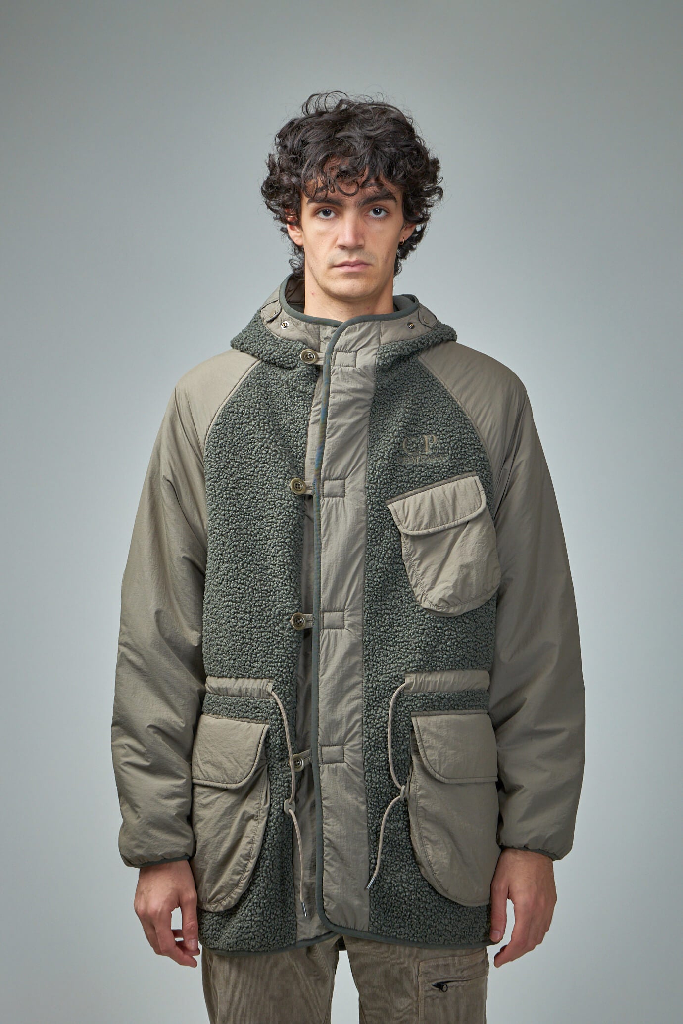 Outerwear Long Jacket In Polar Shell