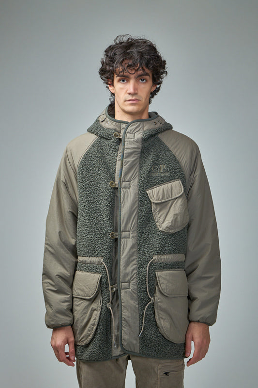 Outerwear Long Jacket In Polar Shell