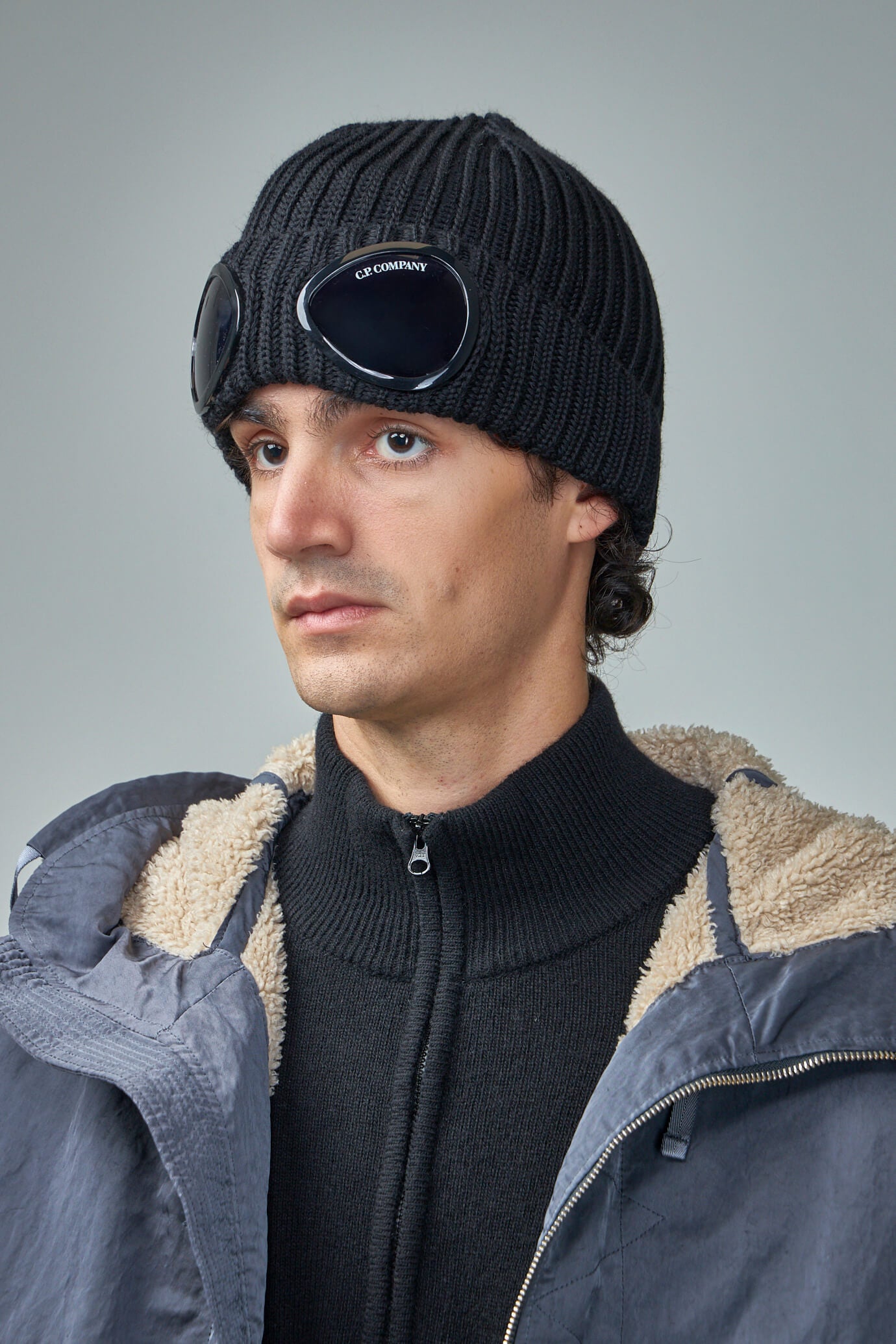 Extra Fine Merino Wool Goggle Beanie