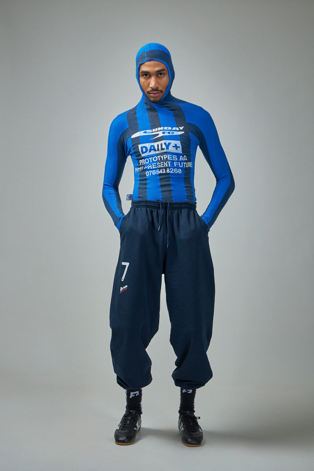 Jogginghose mit Steg