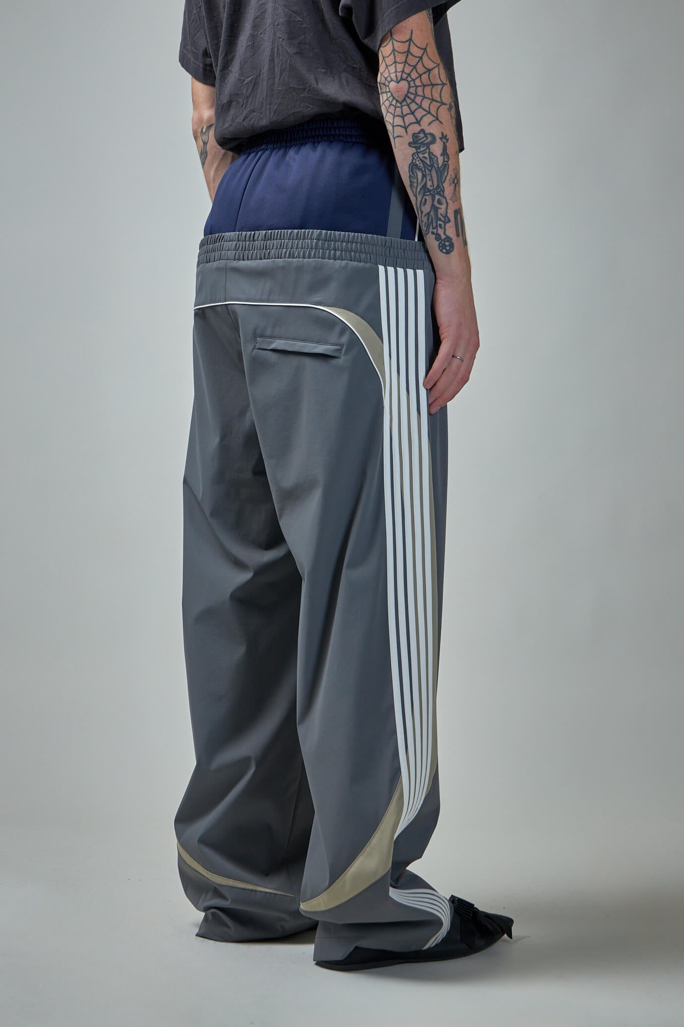 Cut-Up Tracksuit Pants