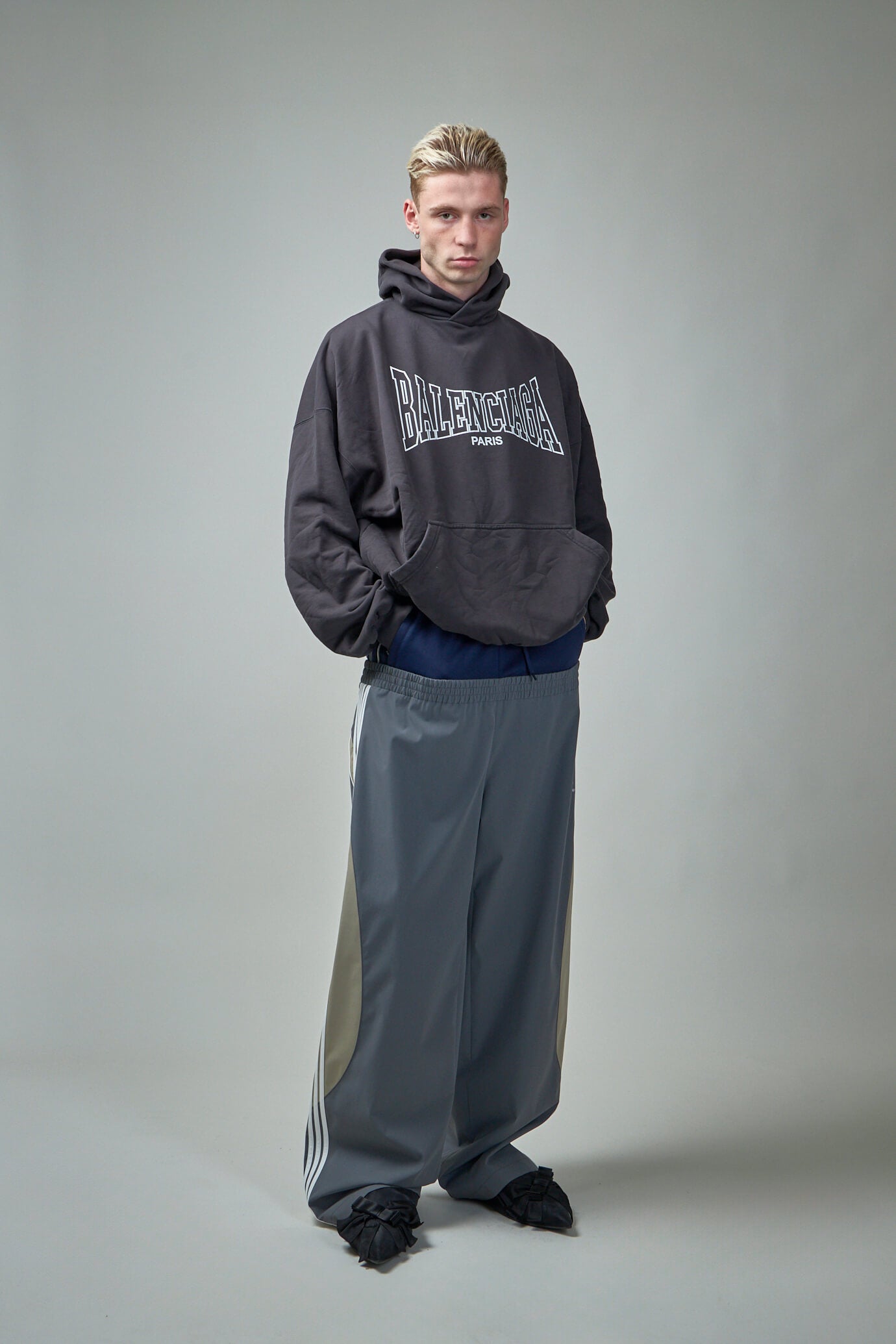 Cut-Up Tracksuit Pants