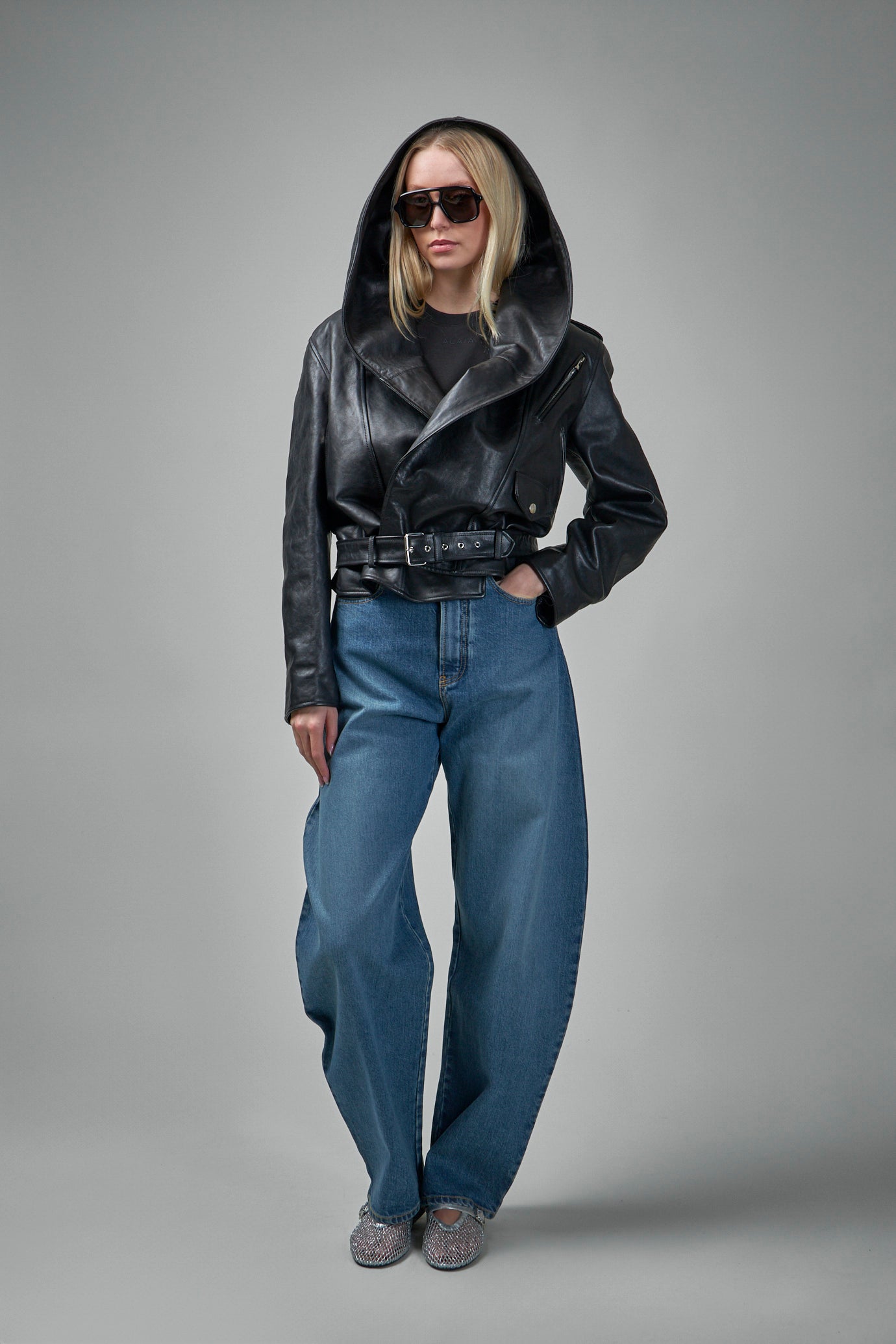 Runde Jeans