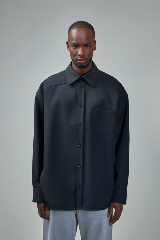 Wool Twill Shirt