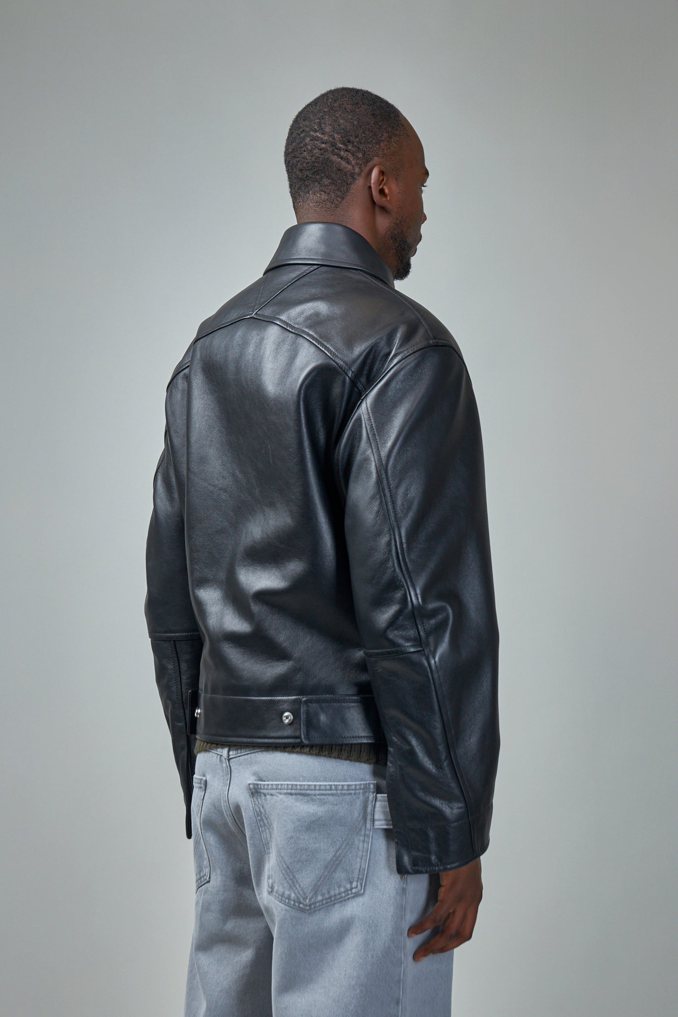 Leather Blouson