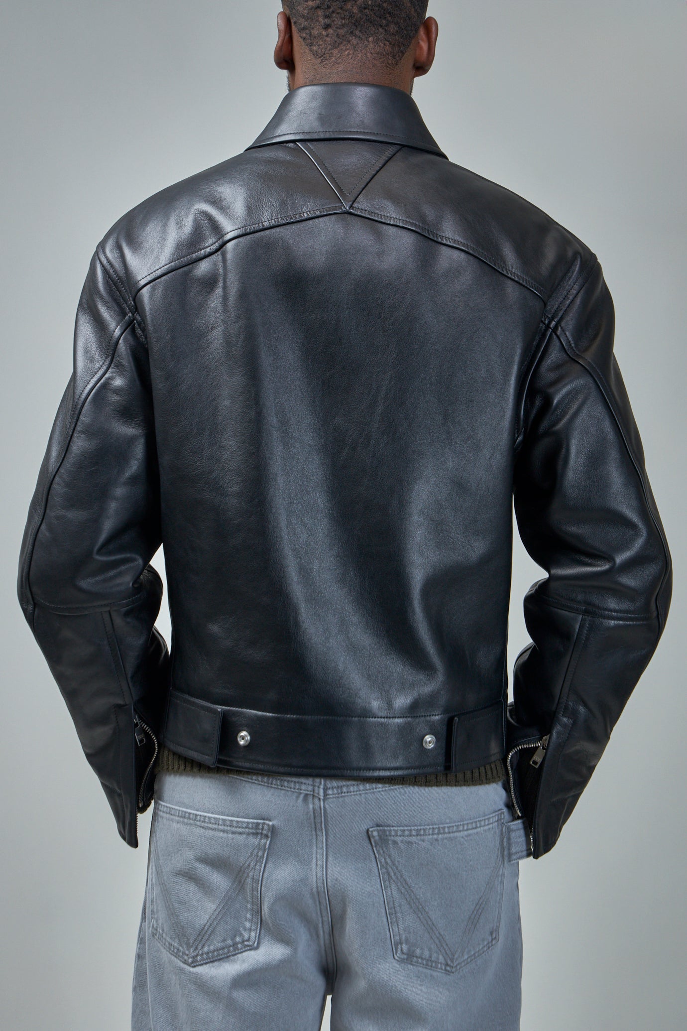 Leather Blouson