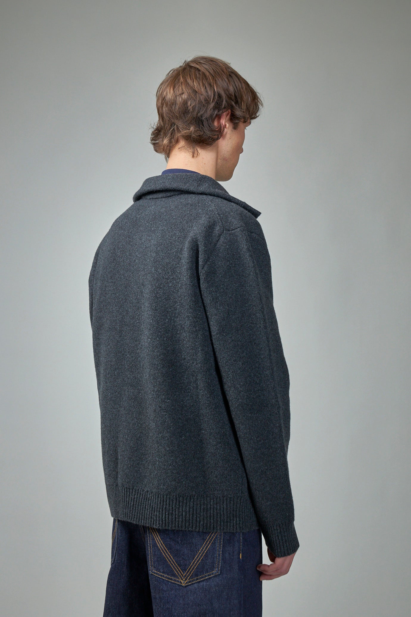 Compact Wool Cardigan