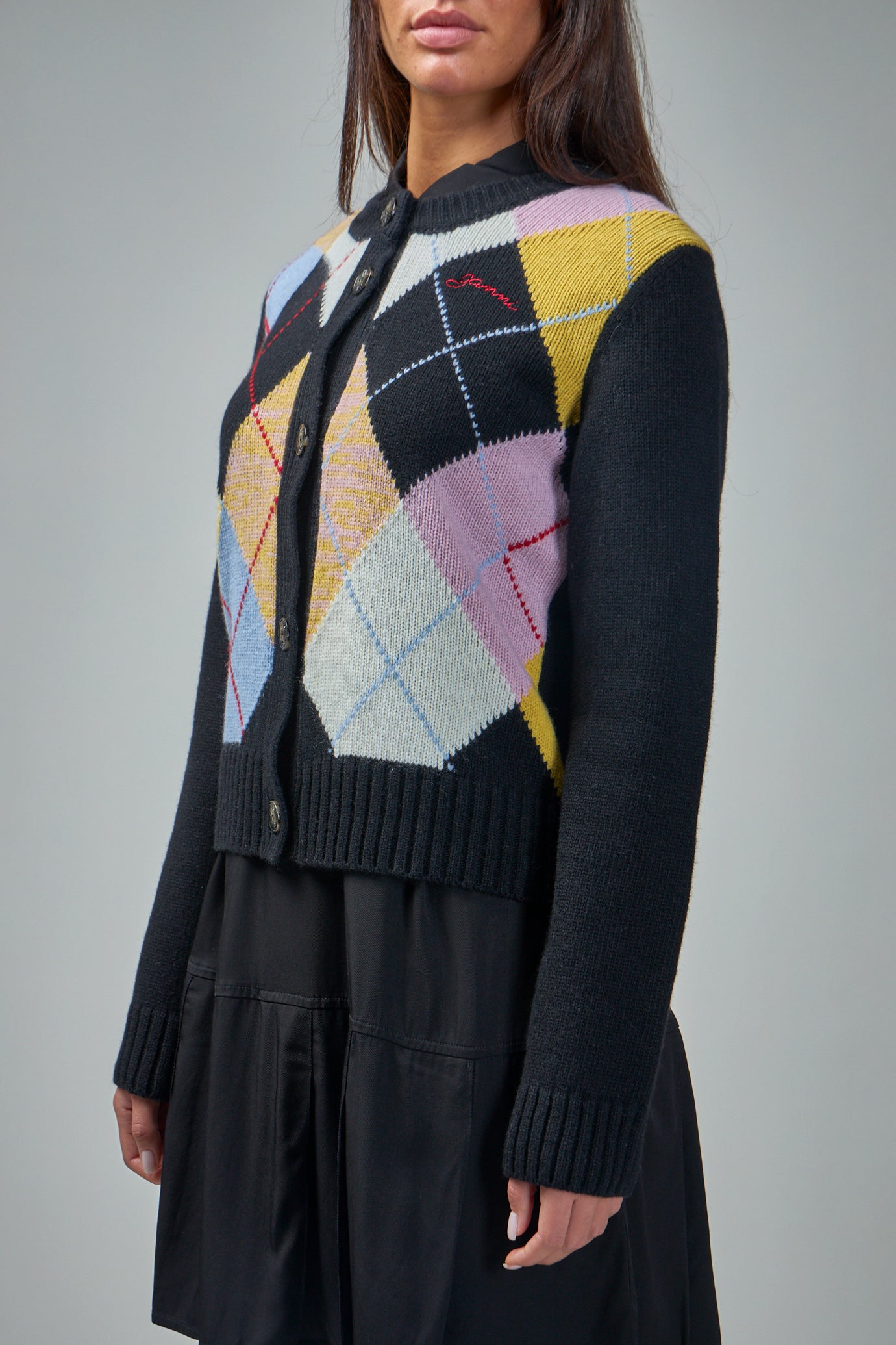 Harlequin Cardigan