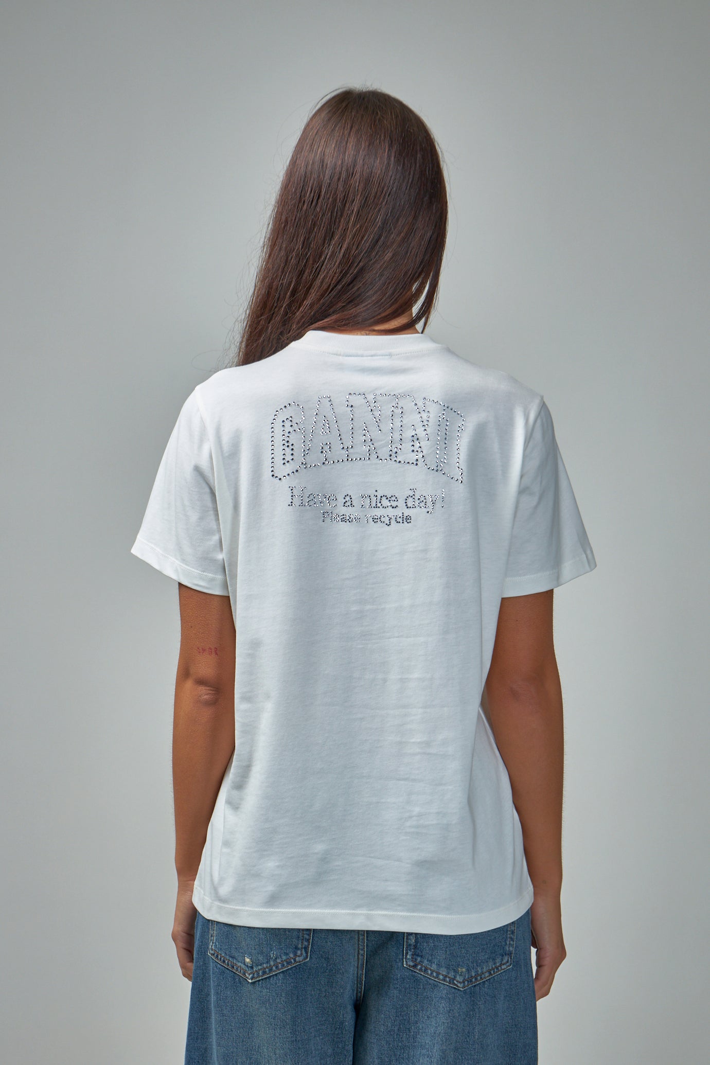 Rhinestone Relaxed T-Shirt