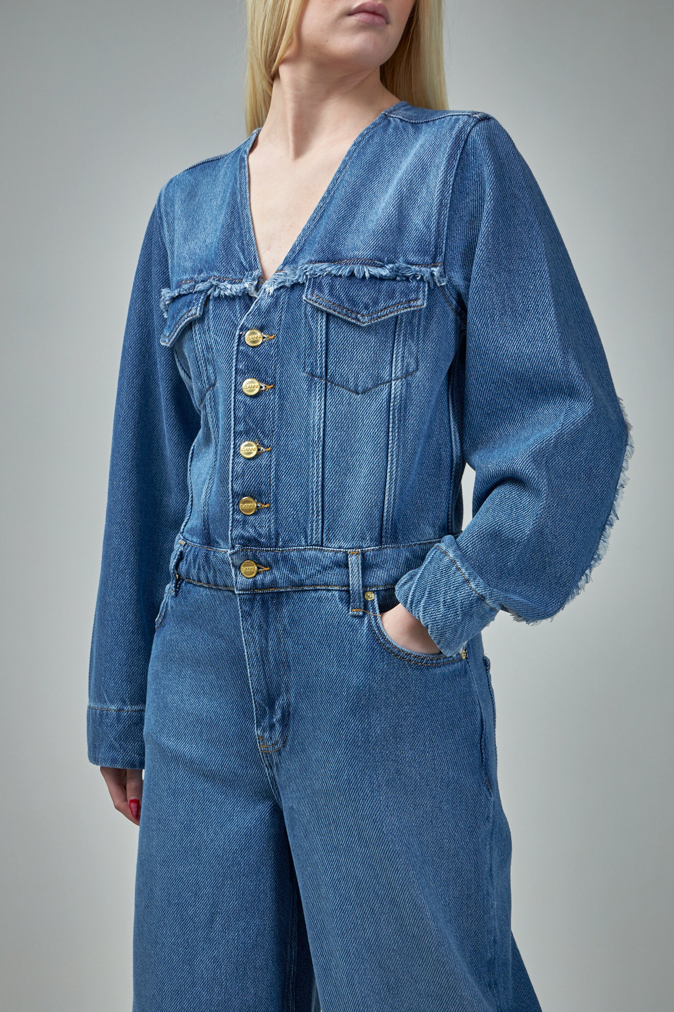 Heavy Denim Jumpsuit