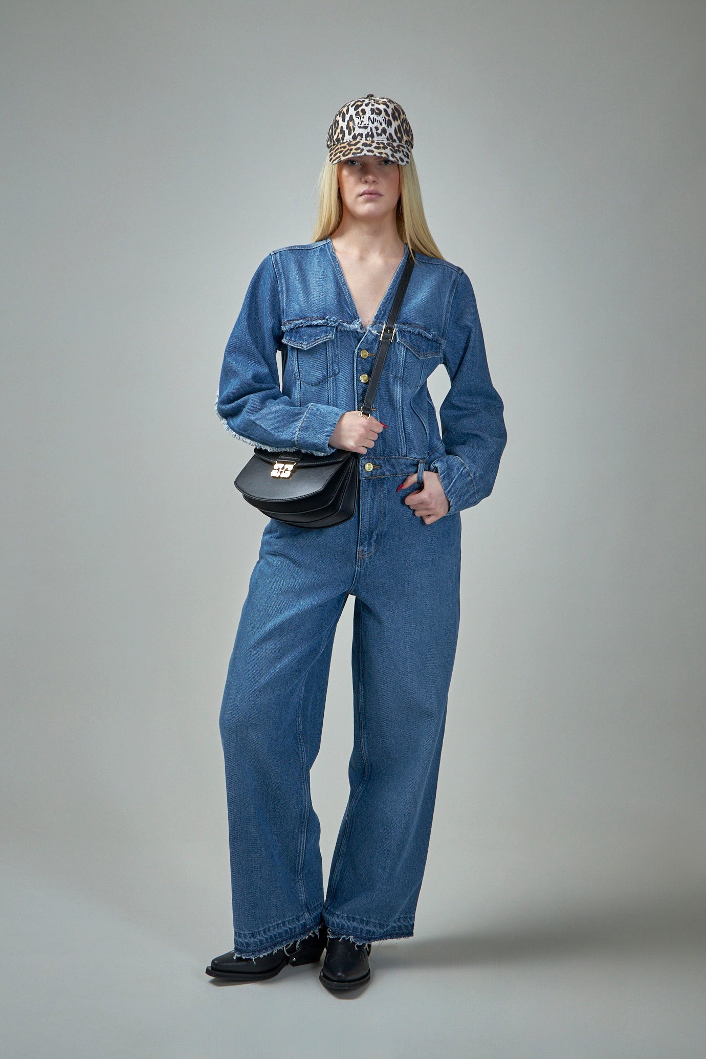 Heavy Denim Jumpsuit