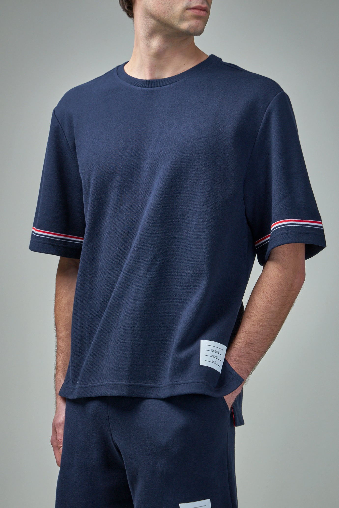 Rugby Fit Short Sleeve Tee In Cotton Interlock