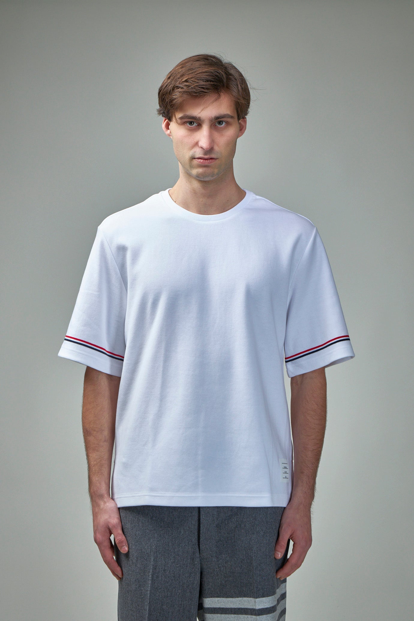 Rugby Fit Short Sleeve Tee In Cotton Interlock