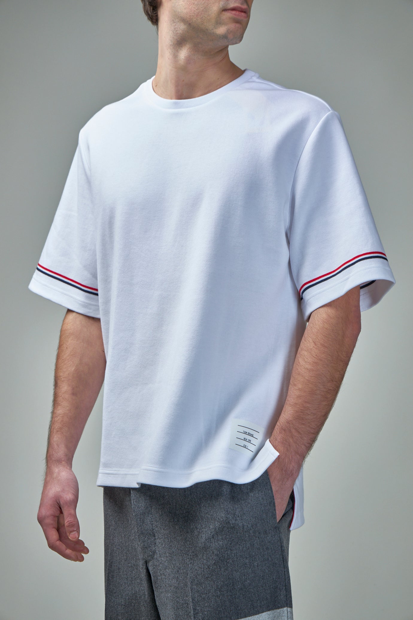 Rugby Fit Short Sleeve Tee In Cotton Interlock