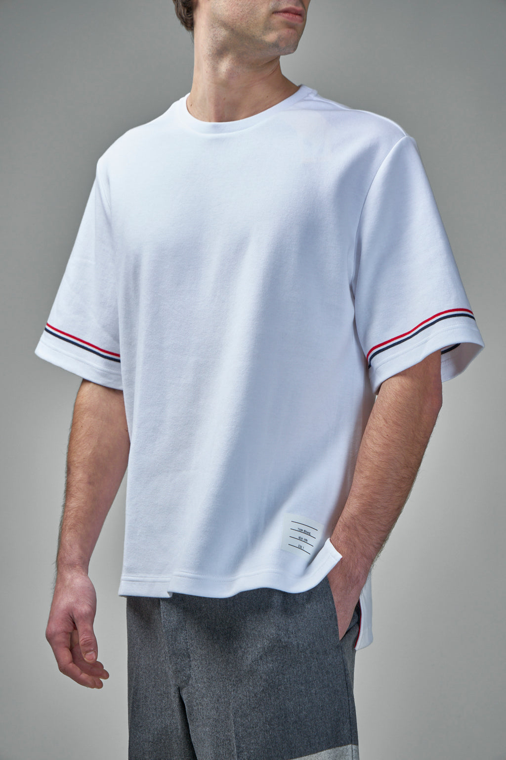 Rugby Fit Short Sleeve Tee In Cotton Interlock