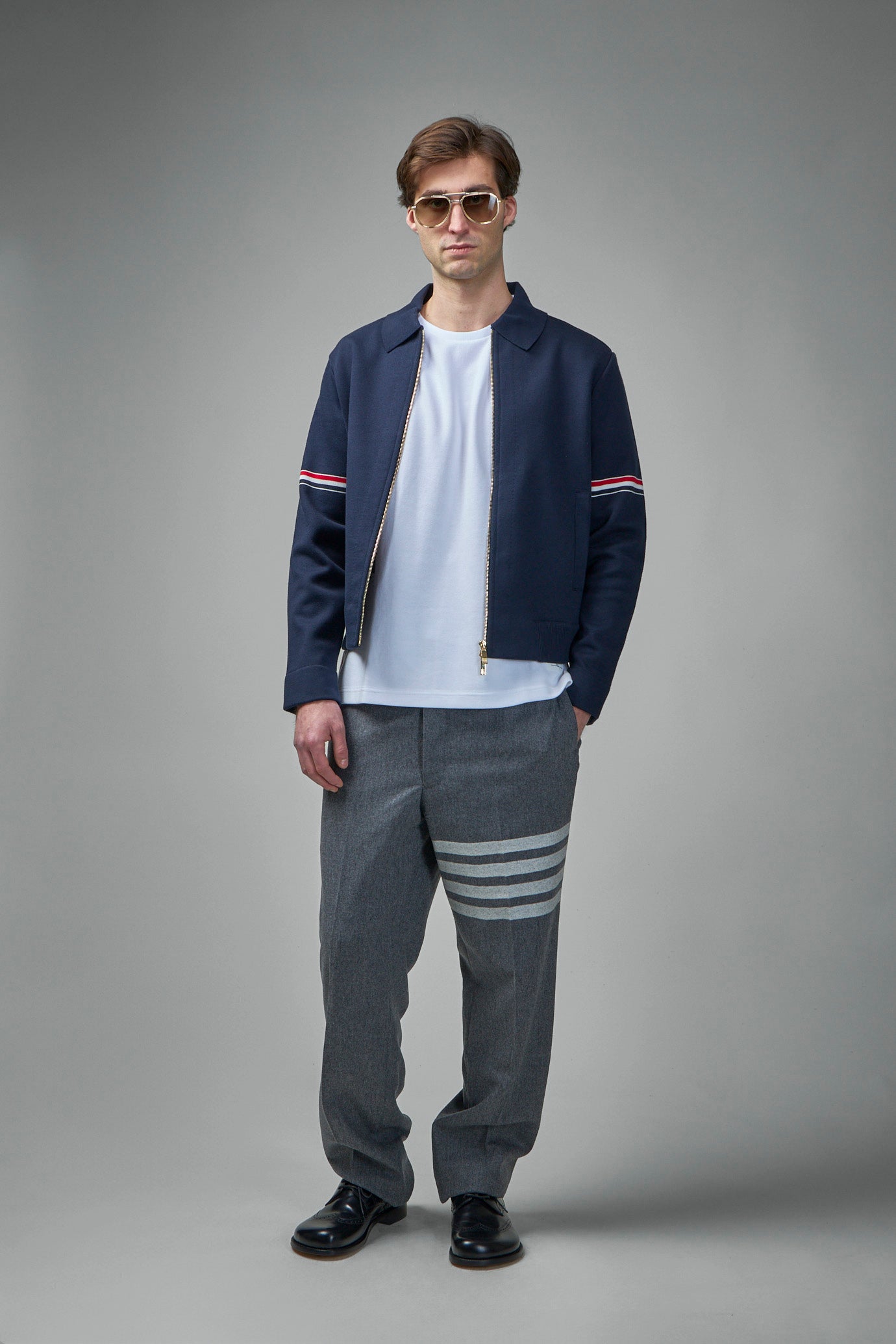 Rugby Fit Short Sleeve Tee In Cotton Interlock