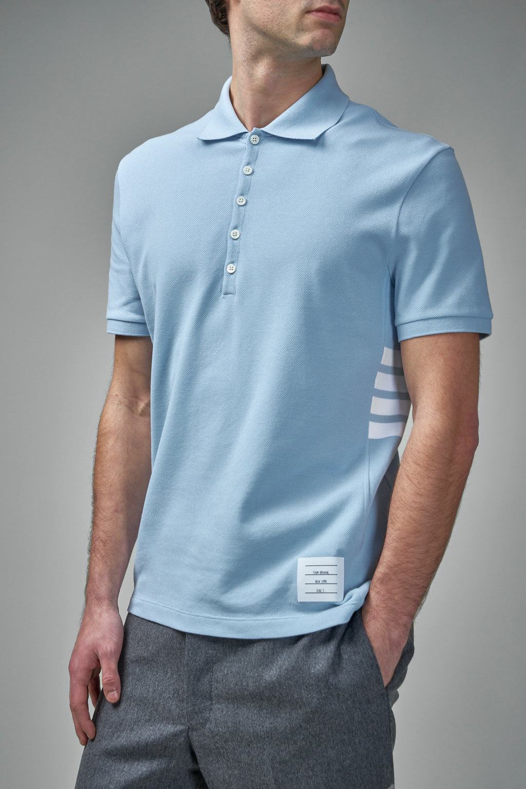 Classic Pique 4-Bar Short Sleeve Polo