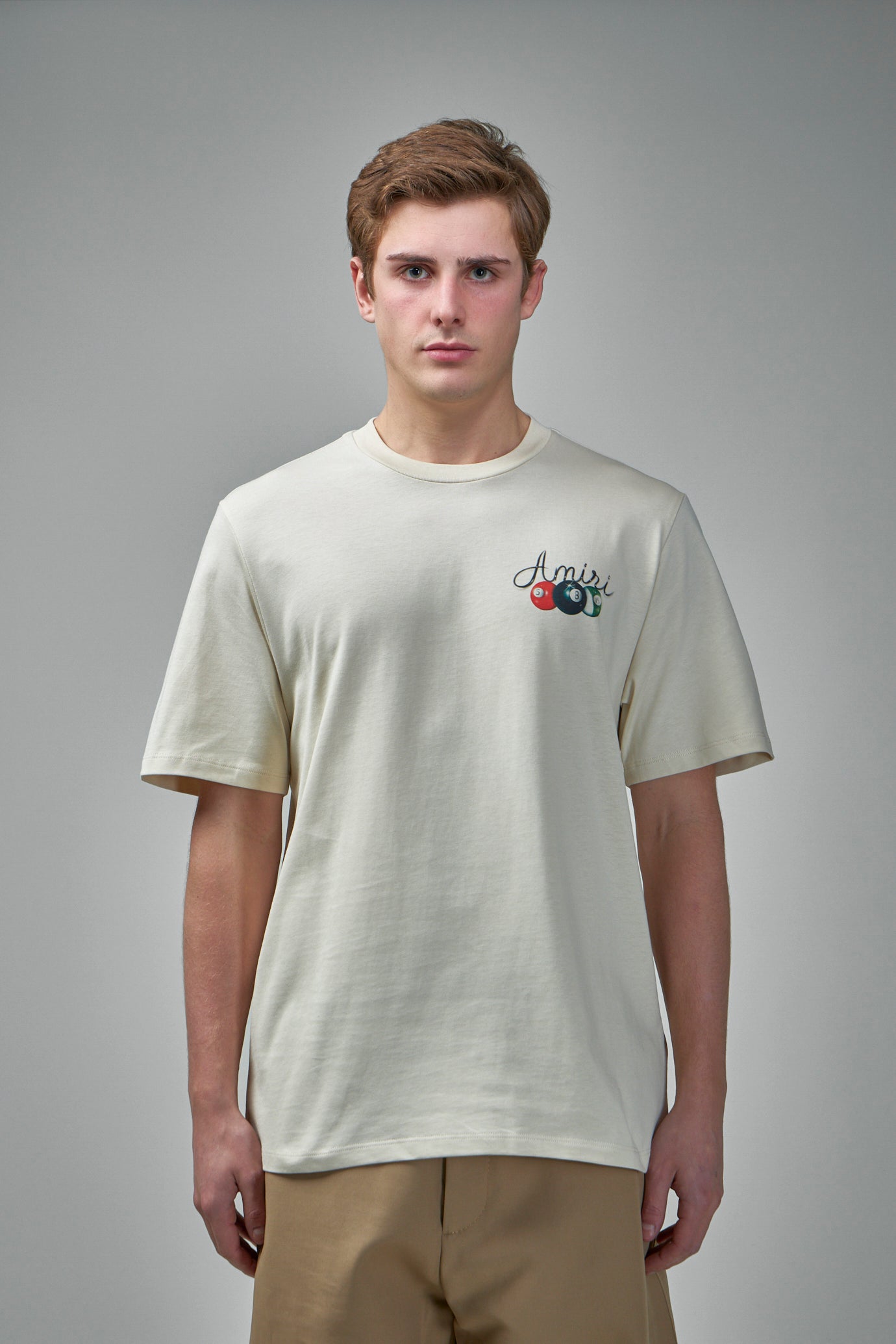 Amiri – T-Shirt mit Billardqueue
