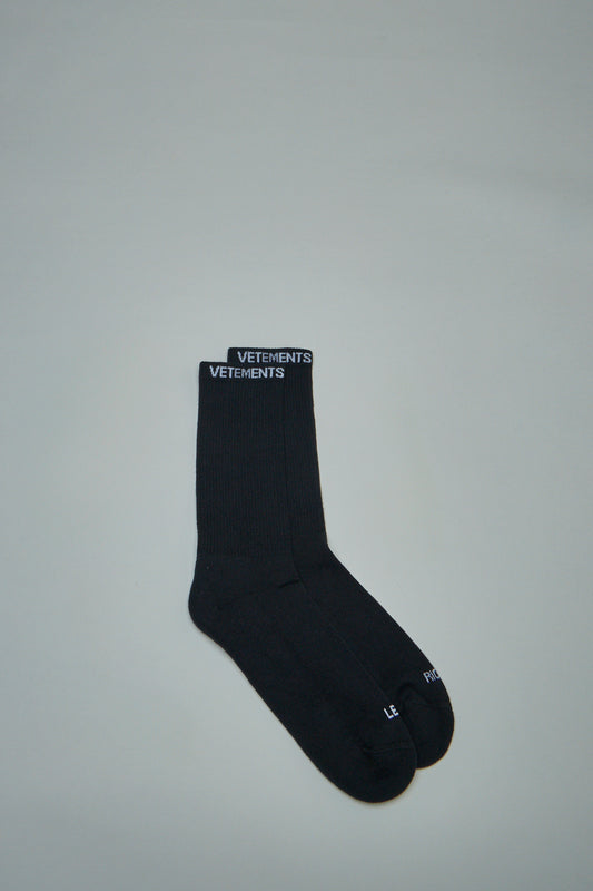 Vetements Logo Sock