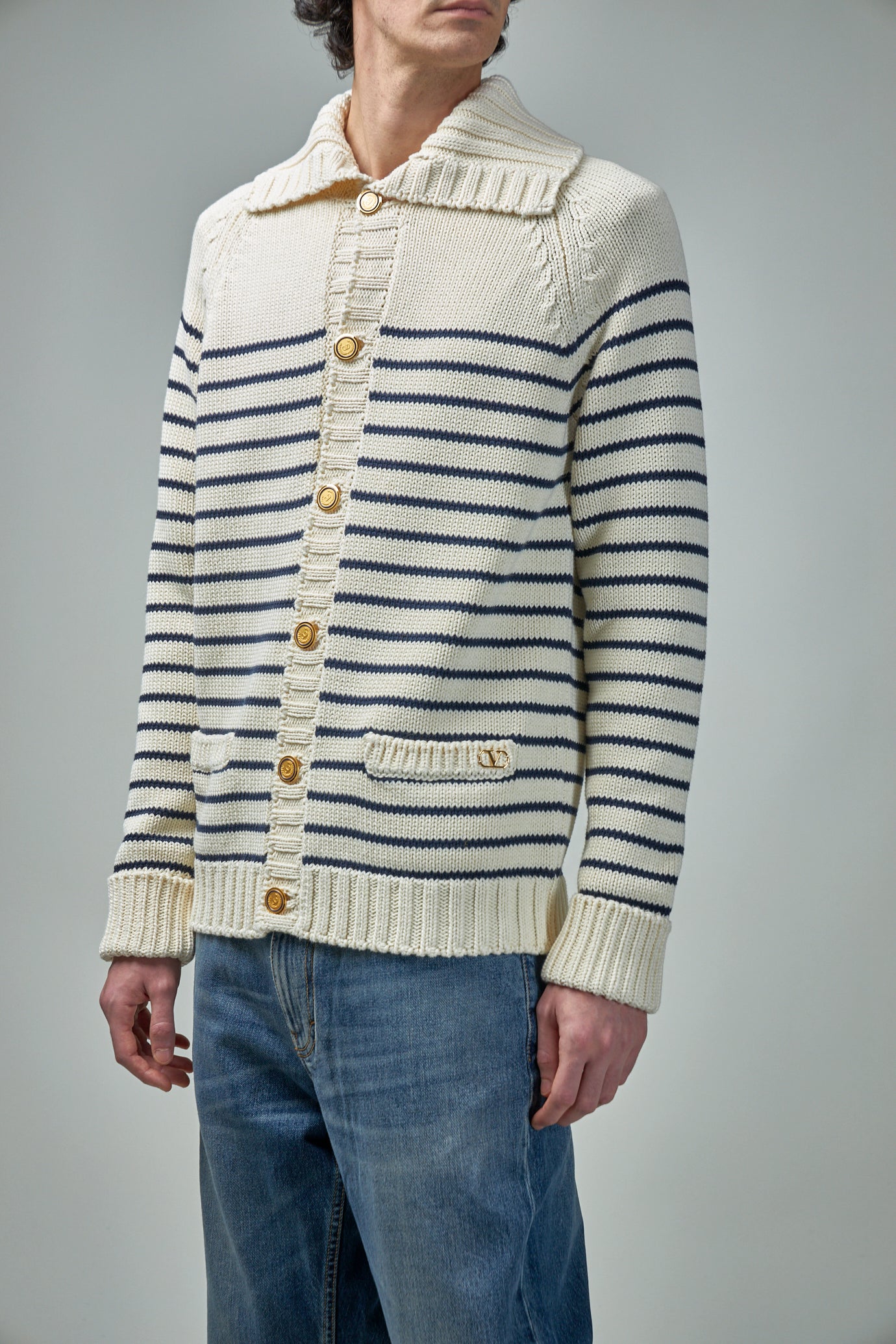 Striped Cardigan