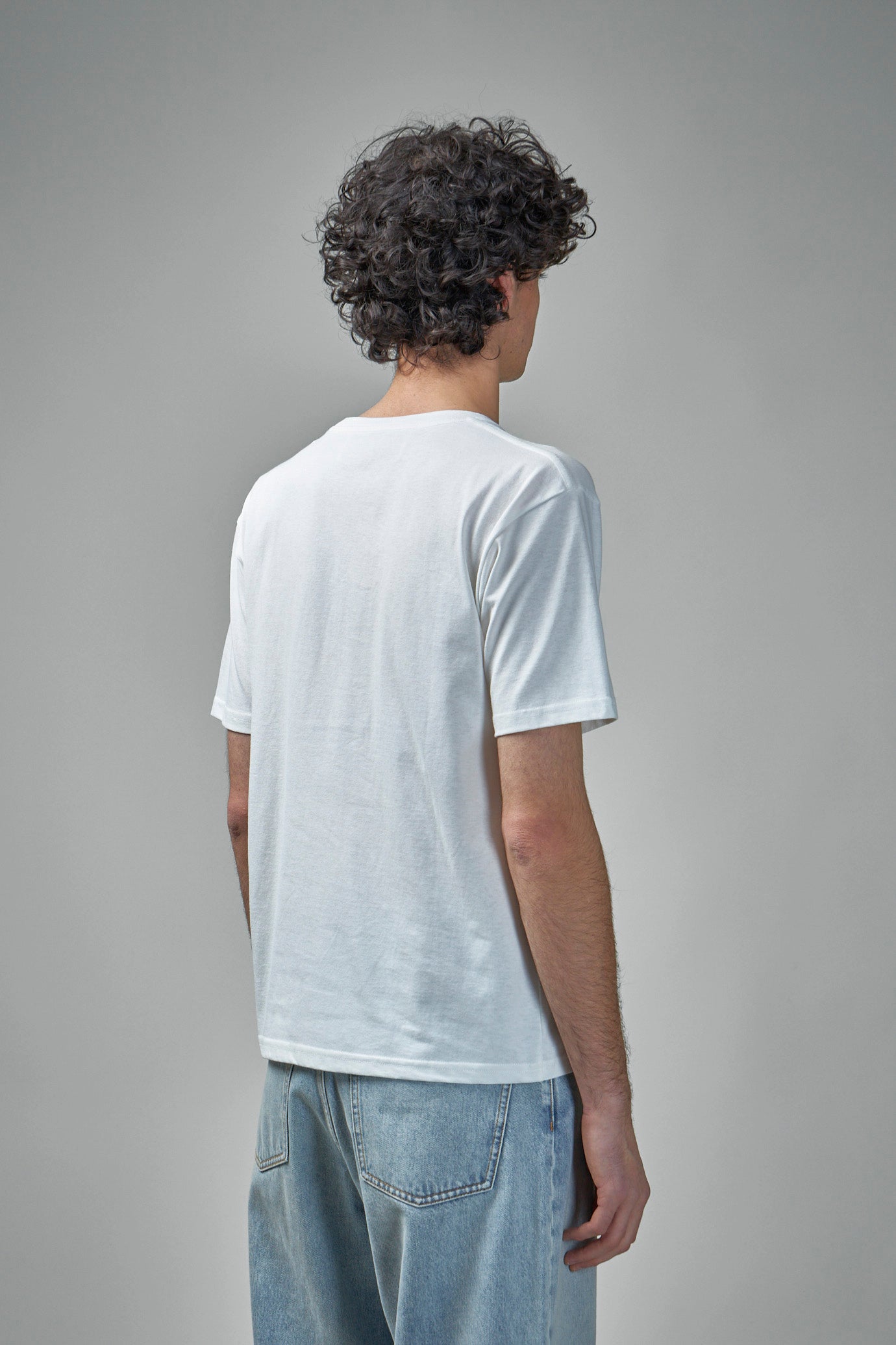 Cotton T-Shirt with Chez Valentino Print