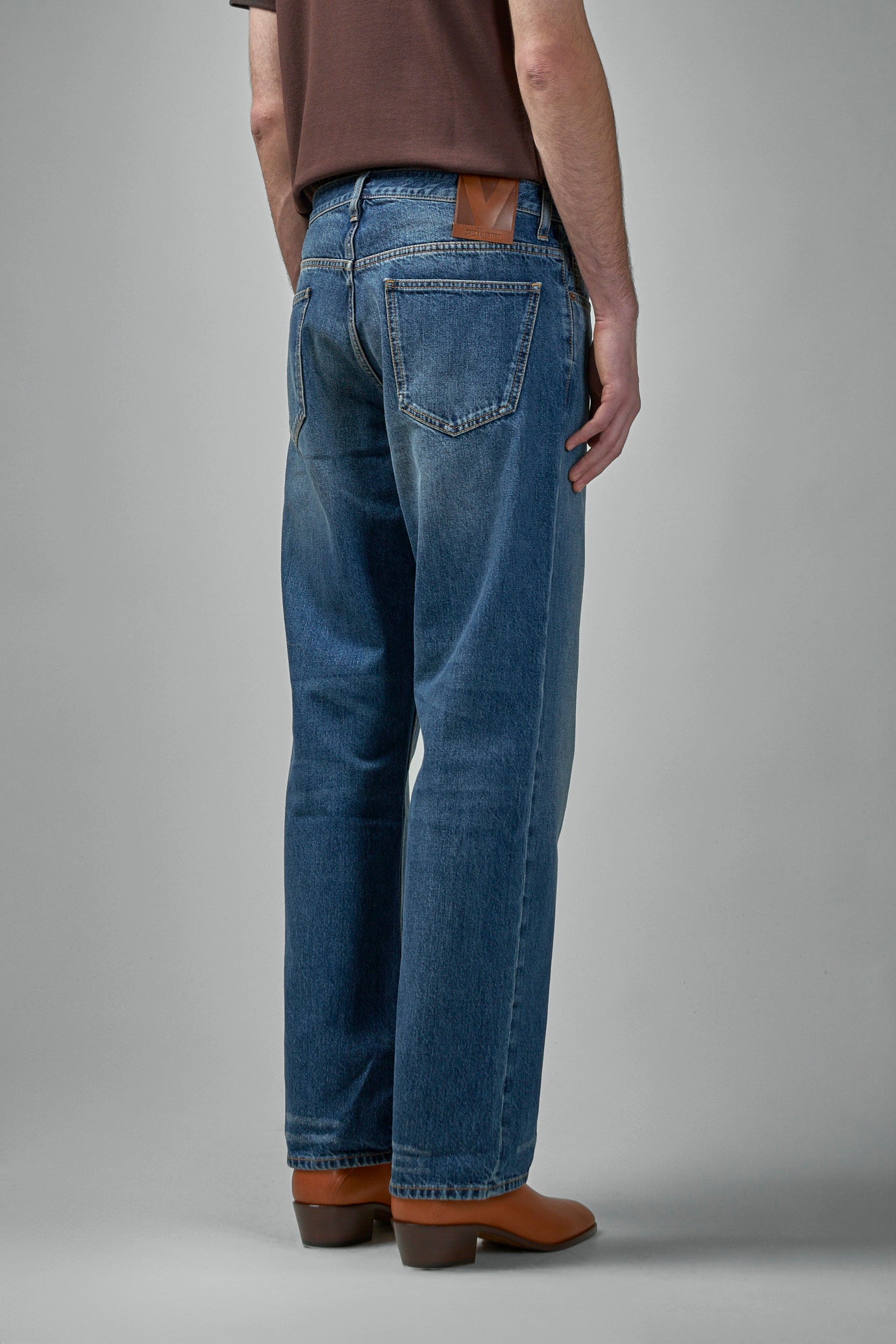 Straight Denim Jeans