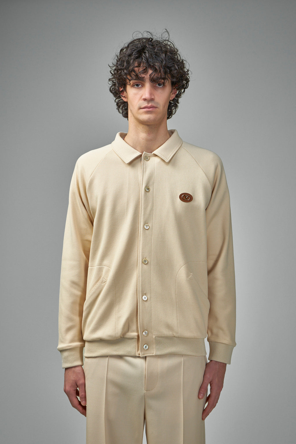 Jersey Felpa Vlogo Signature Cotton Piguet Sweatshirt