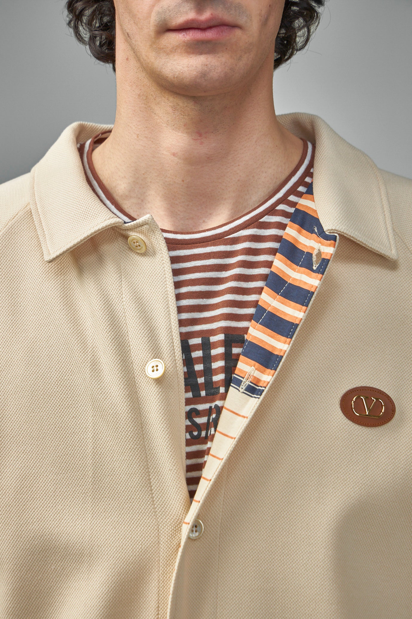 Jersey Felpa Vlogo Signature Cotton Piguet Sweatshirt