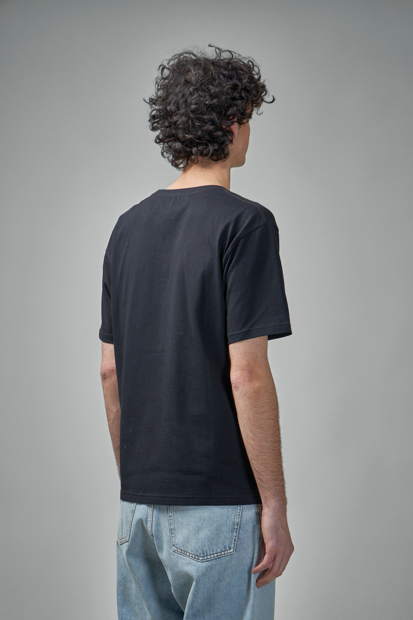 Cotton T-Shirt with Chez Valentino Print