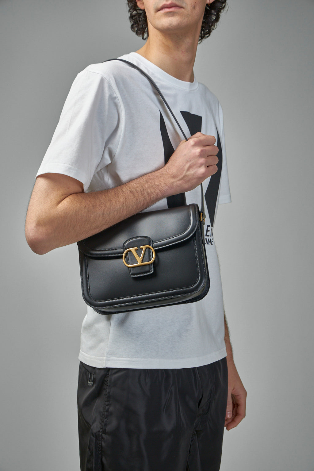 Valentino Garavani 9to5 Smooth Calfskin Shoulder Bag