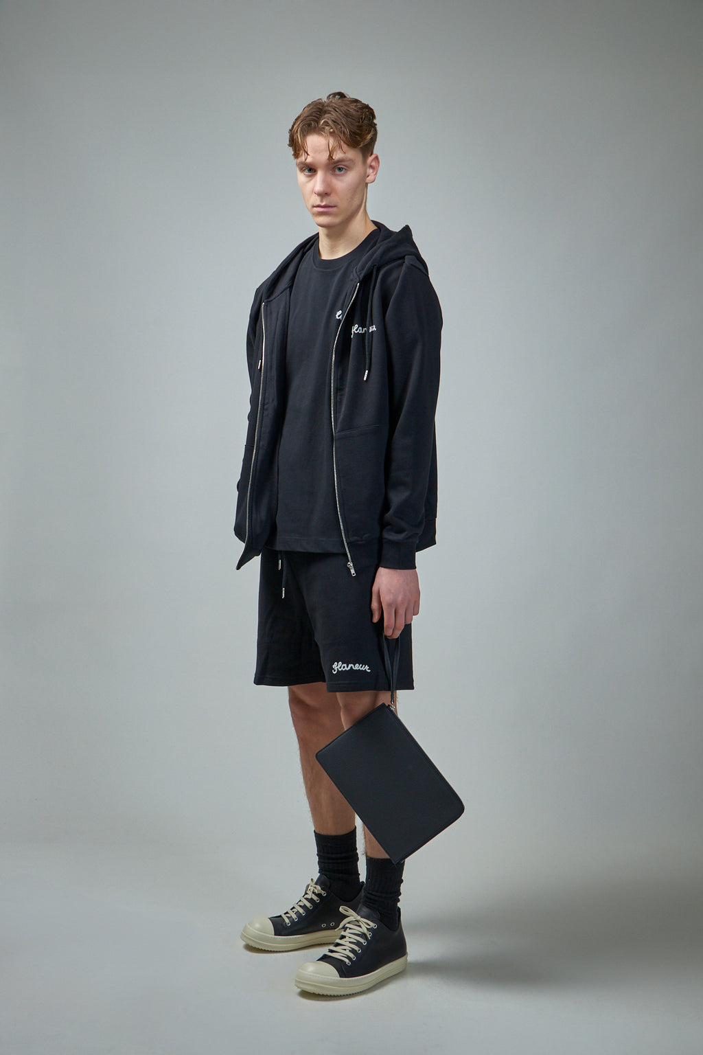 Signature-Kapuzenpullover mit Reißverschluss