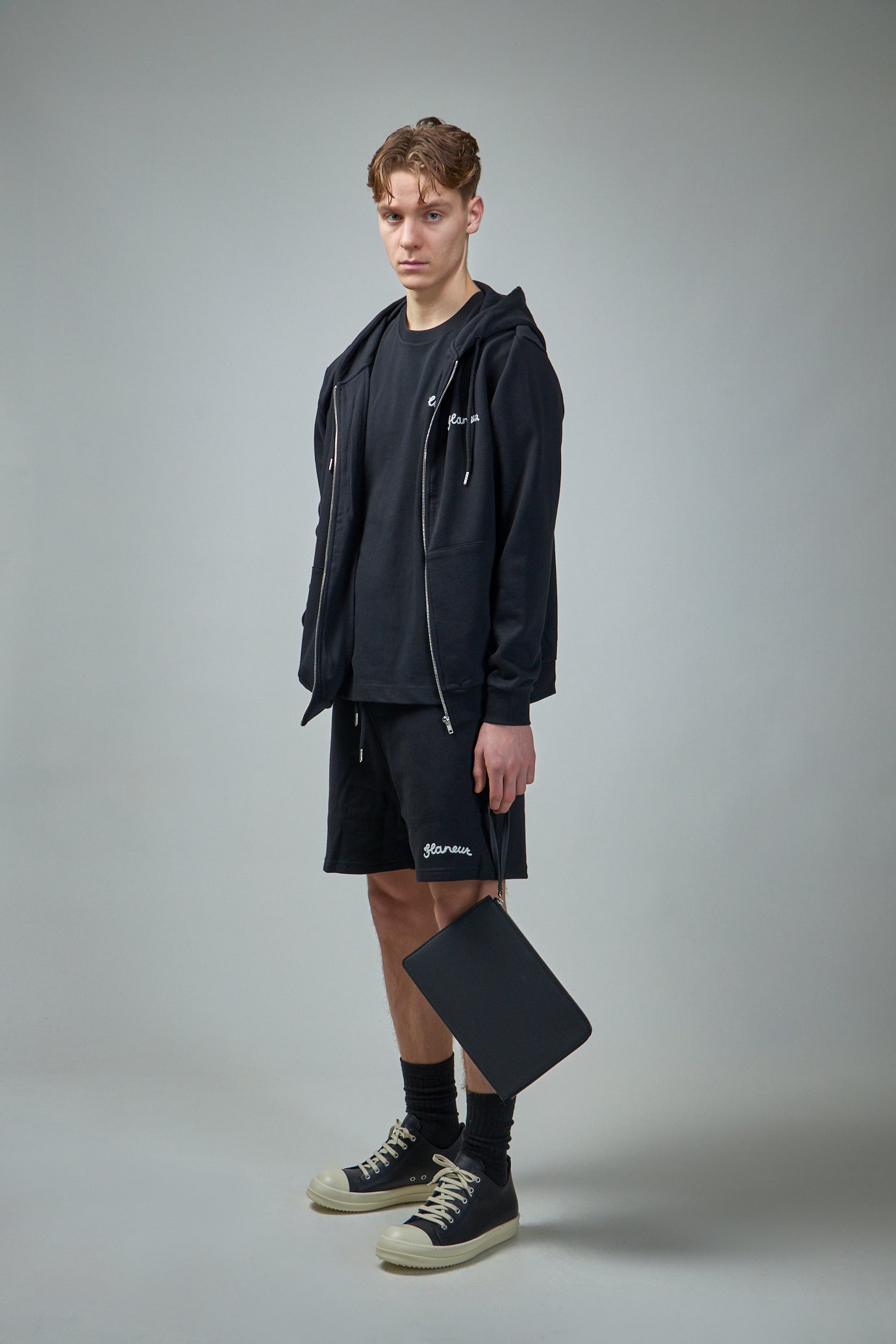 Signature-Kapuzenpullover mit Reißverschluss