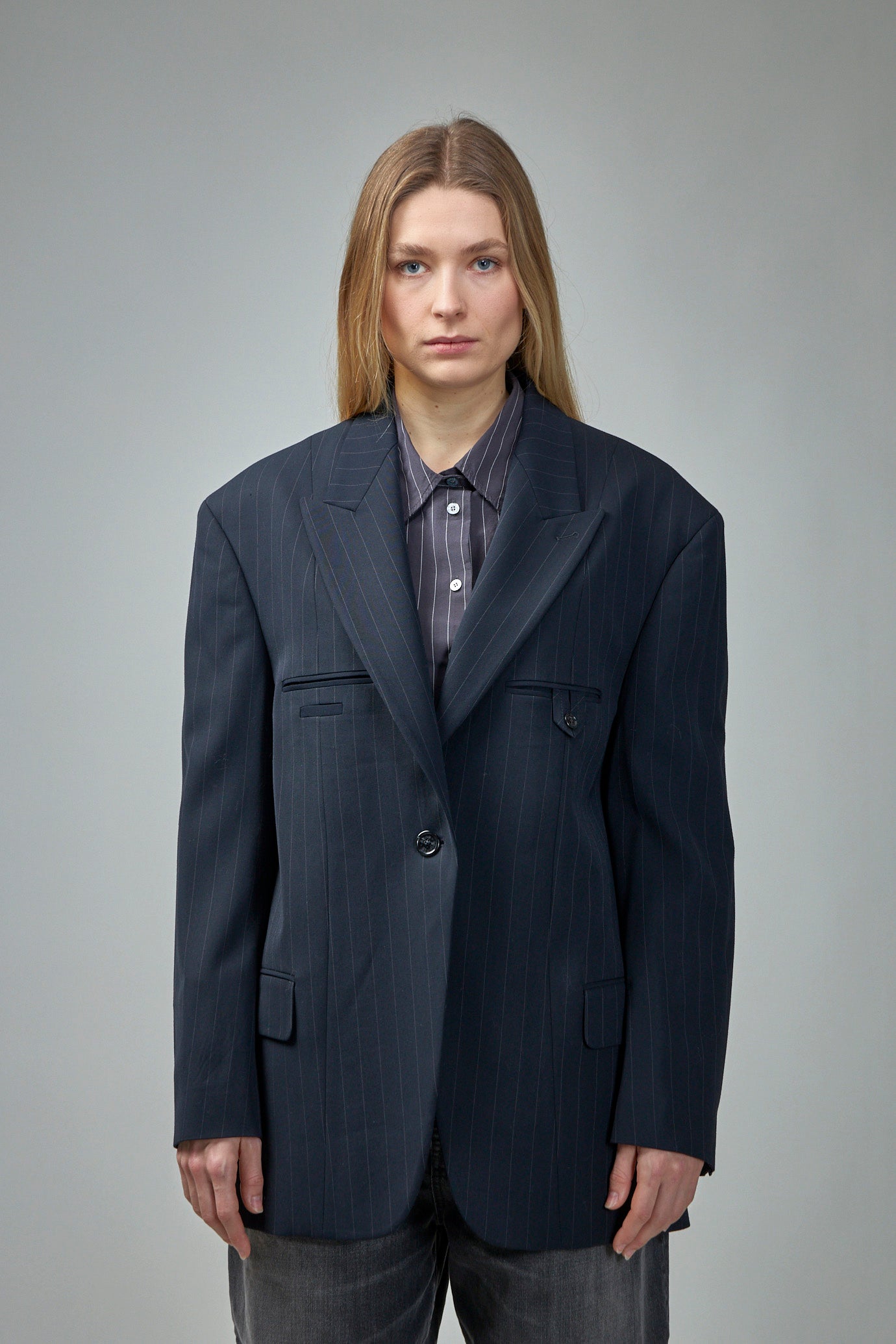 Single-Breasted Suit Jacket