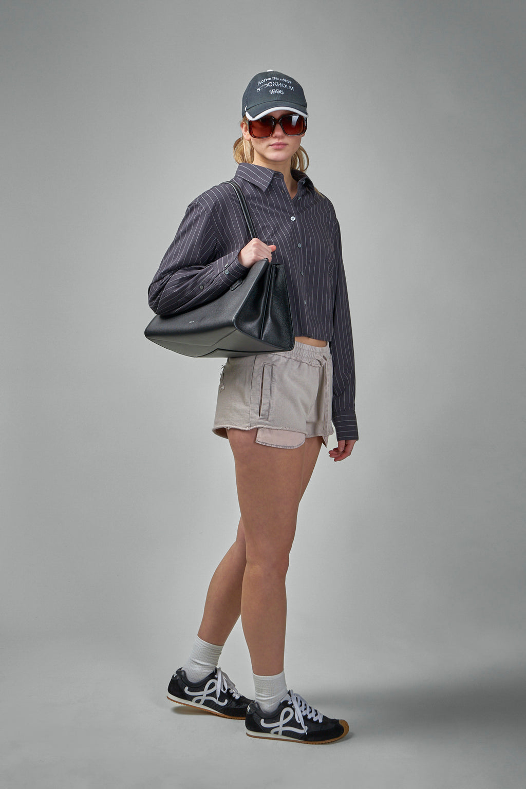 Mini-Shorts mit Logo