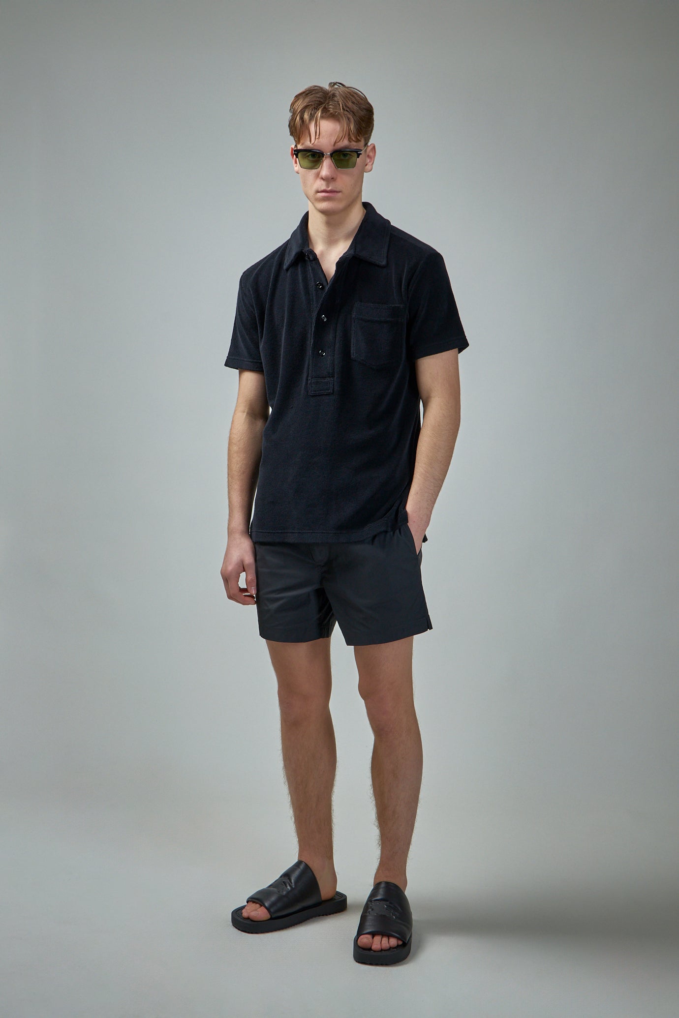 Compact Poplin Swim Short