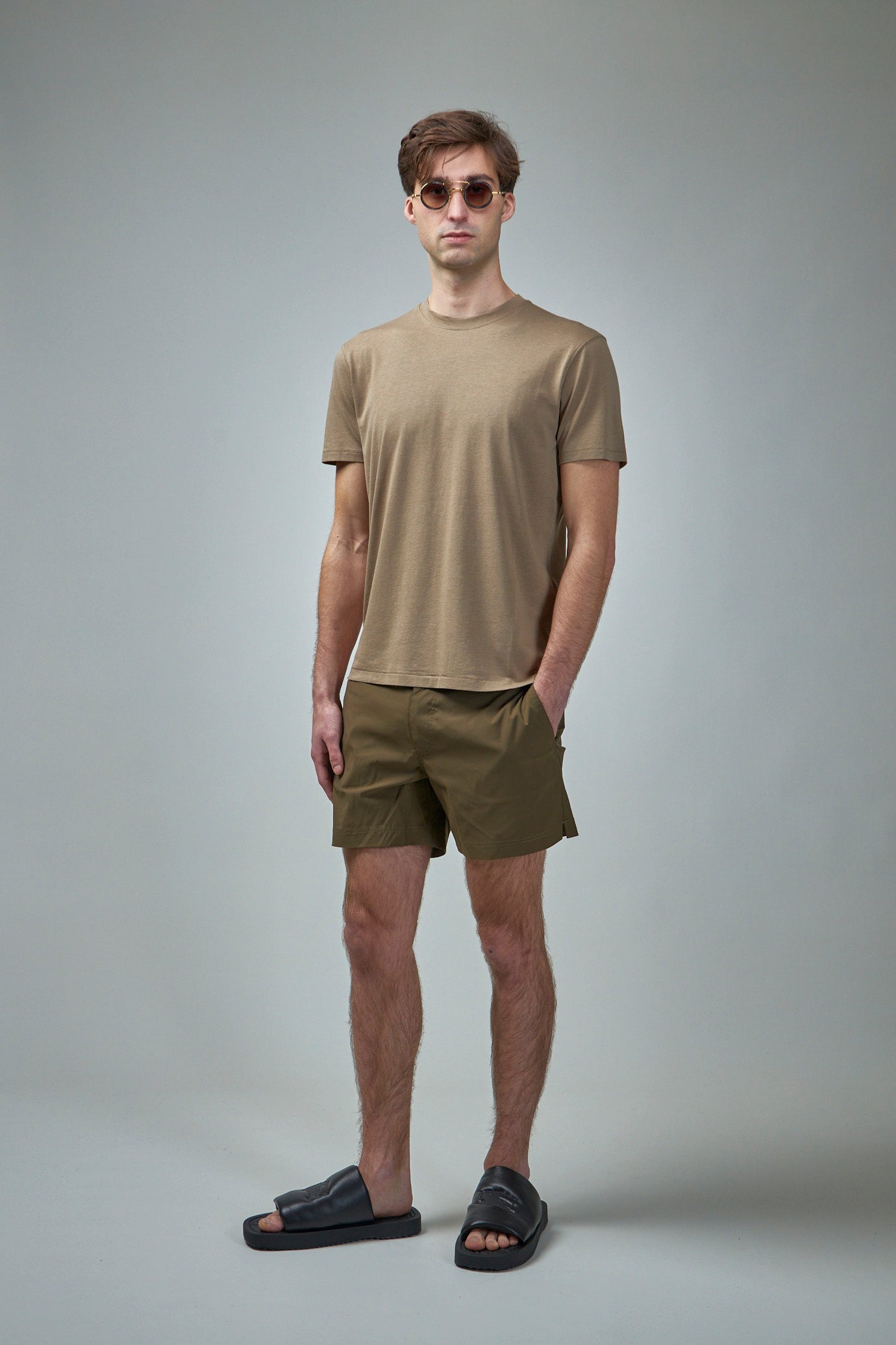 Compact Poplin Swim Short