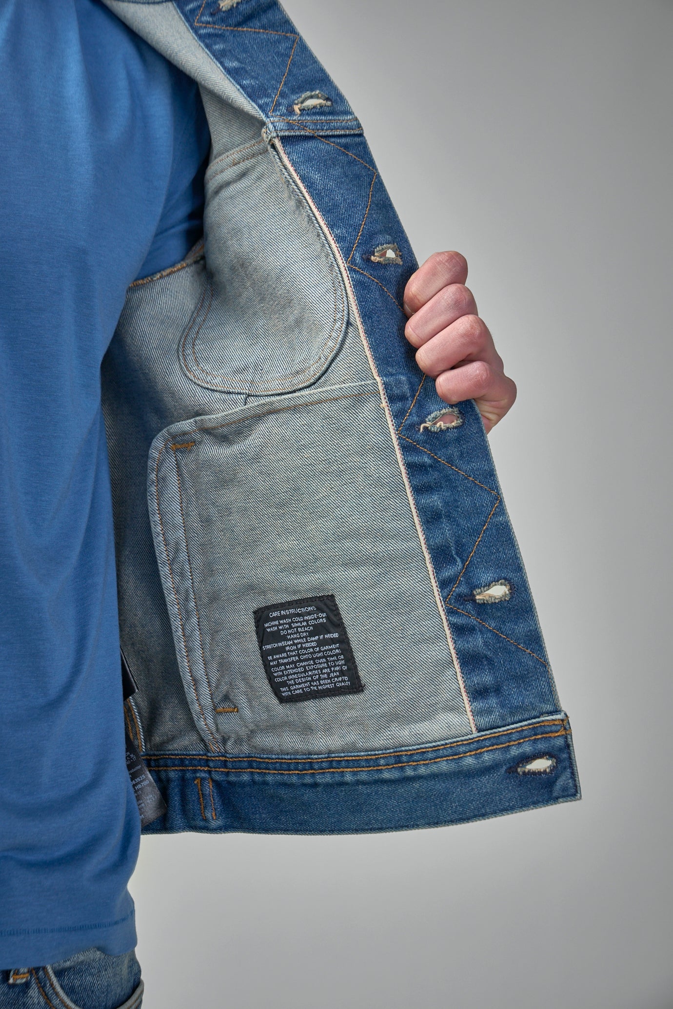 Selvedge Denim Icon Jacket