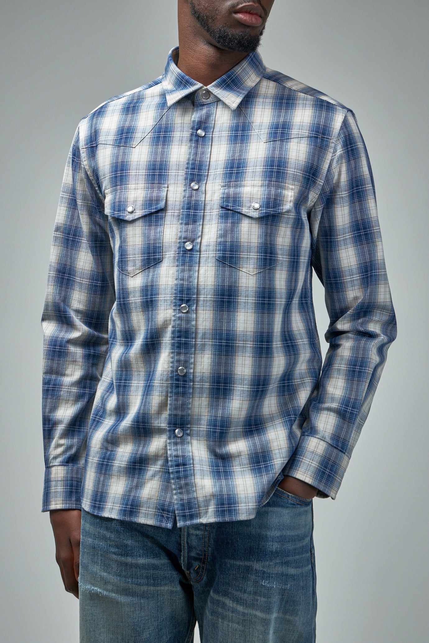 Western Check Western Shirt