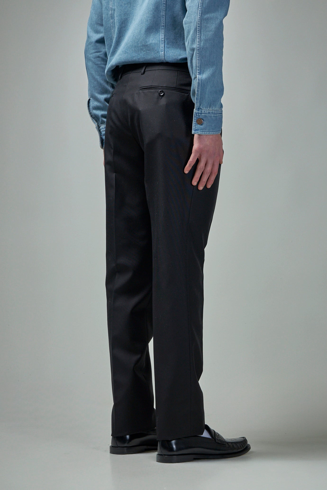 Silk Cotton Organza Dyllan Western Pocket Trouser