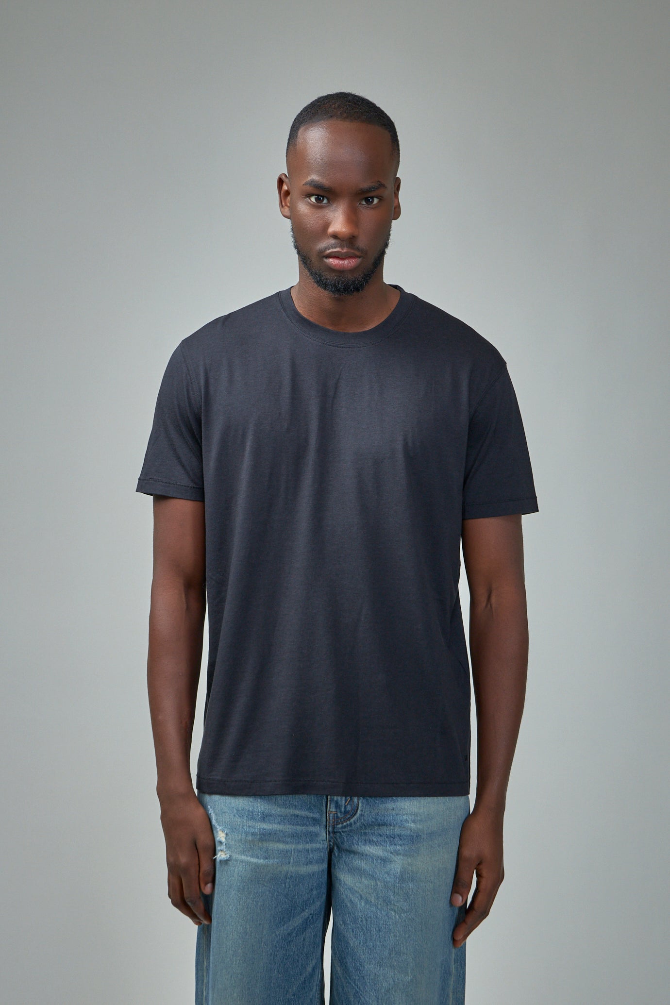 Lyocell Cotton Crew T-shirt