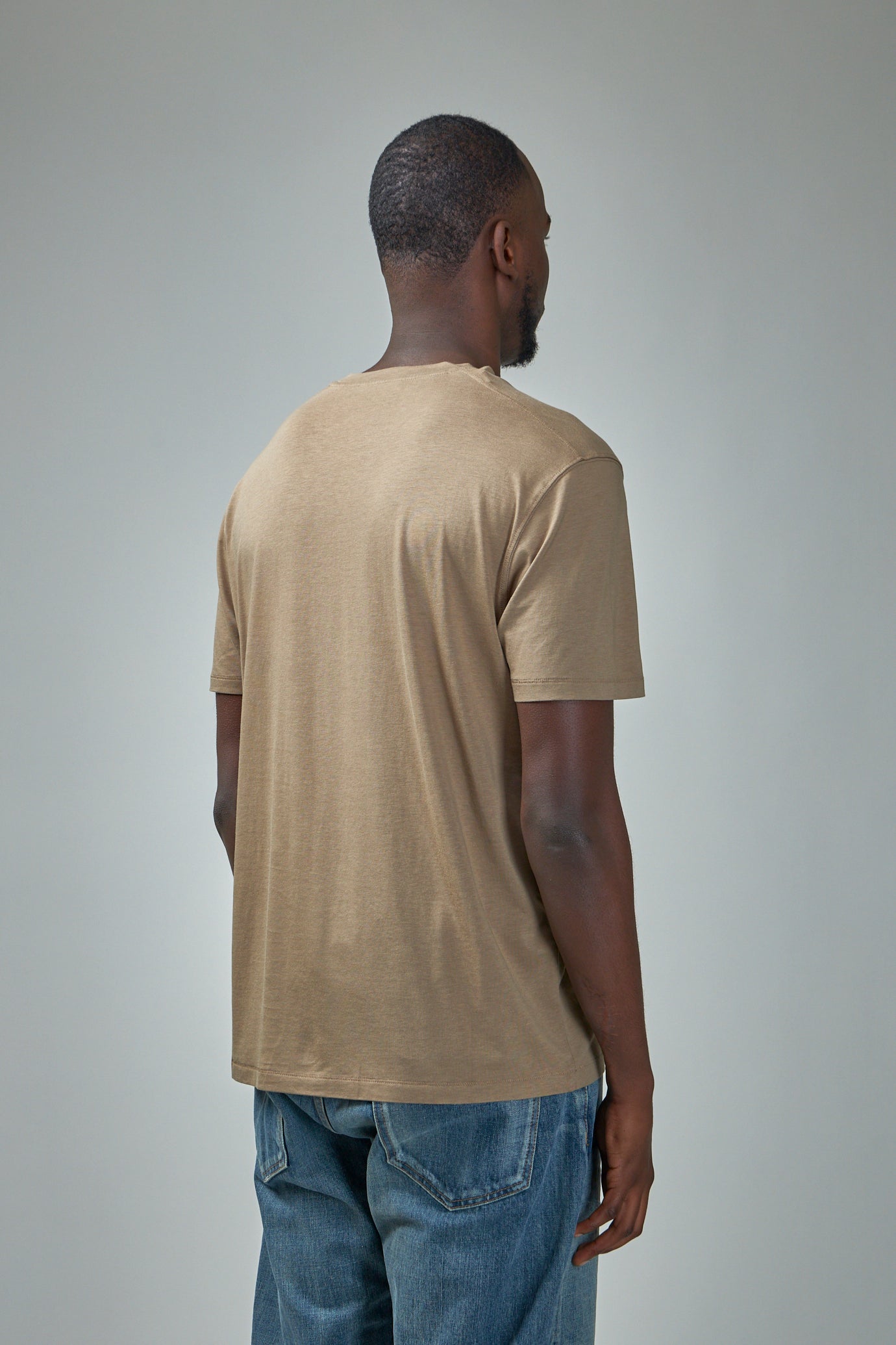 Lyocell Cotton SS Crew Neck