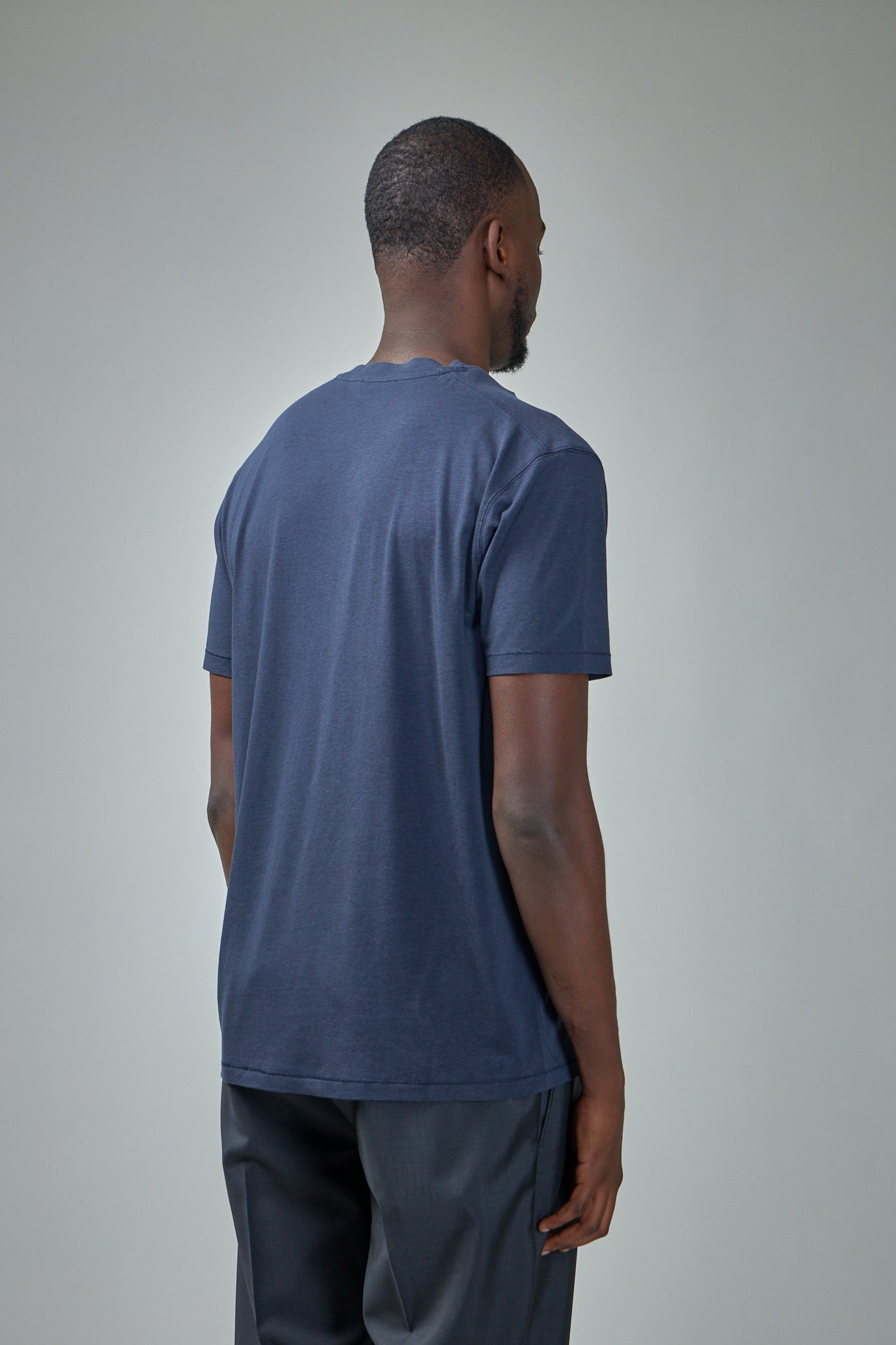 Lyocell Cotton SS Crew Neck