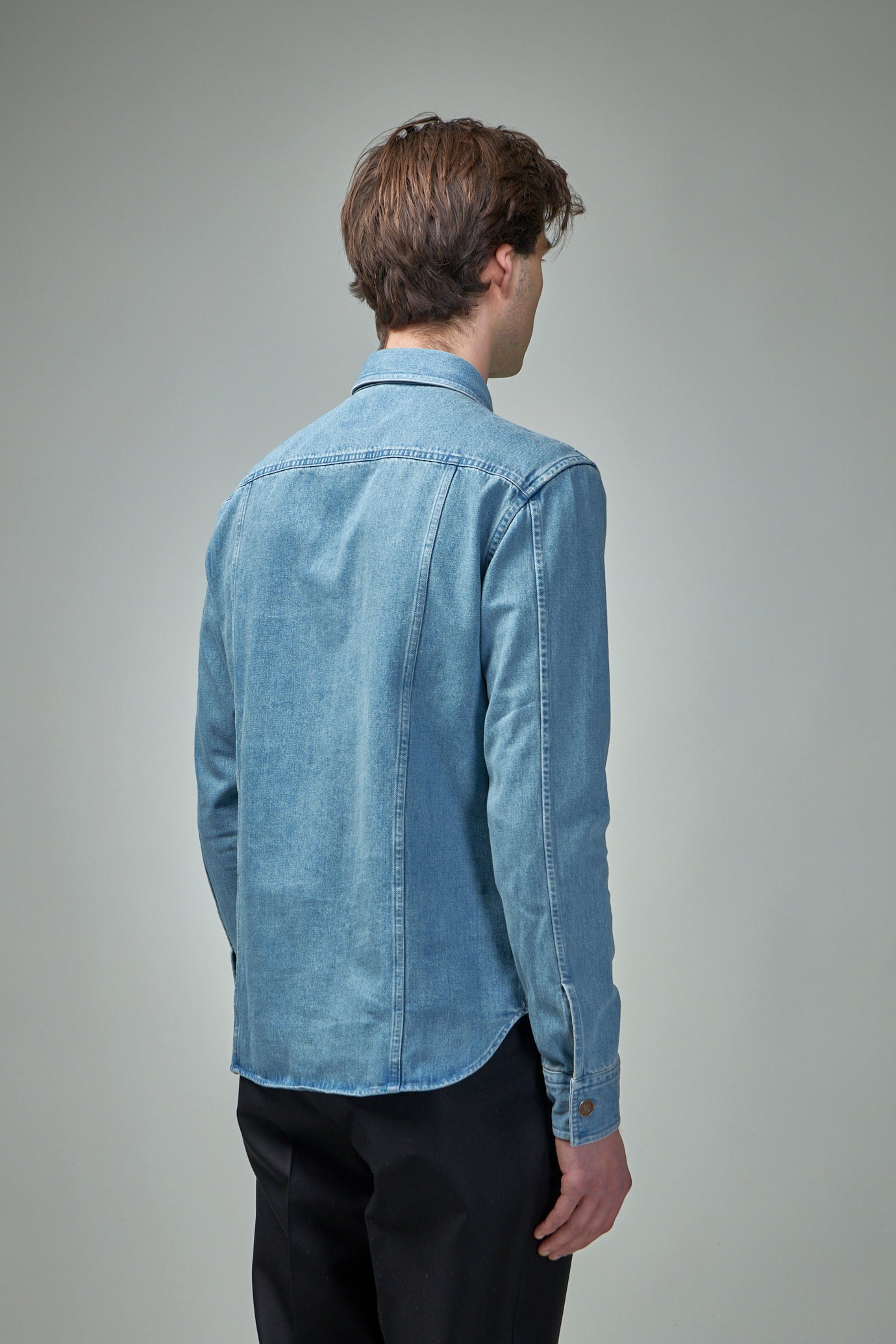 Washed Denim Outershirt