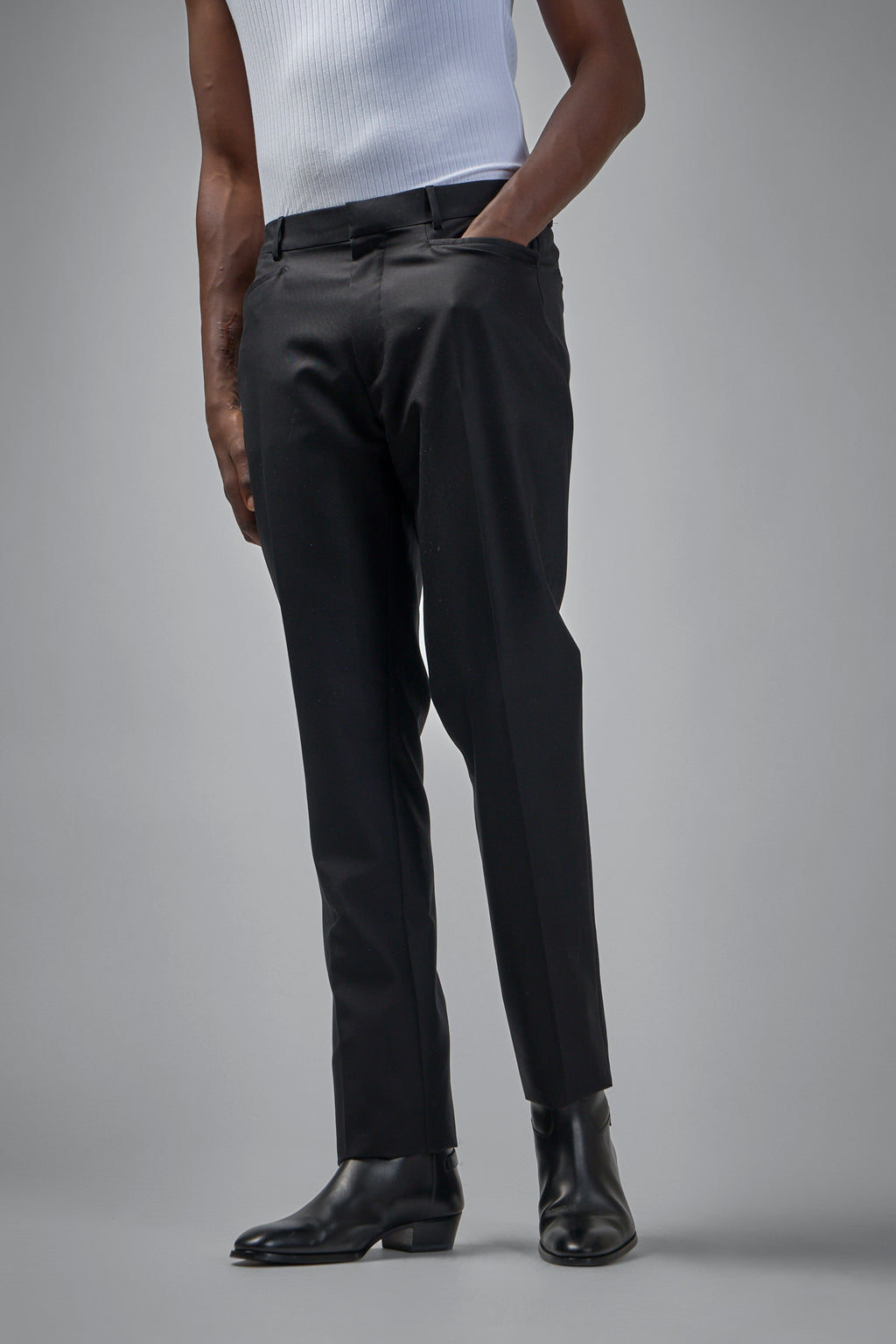 Silk Cotton Organza Dyllan Western Pocket Trouser