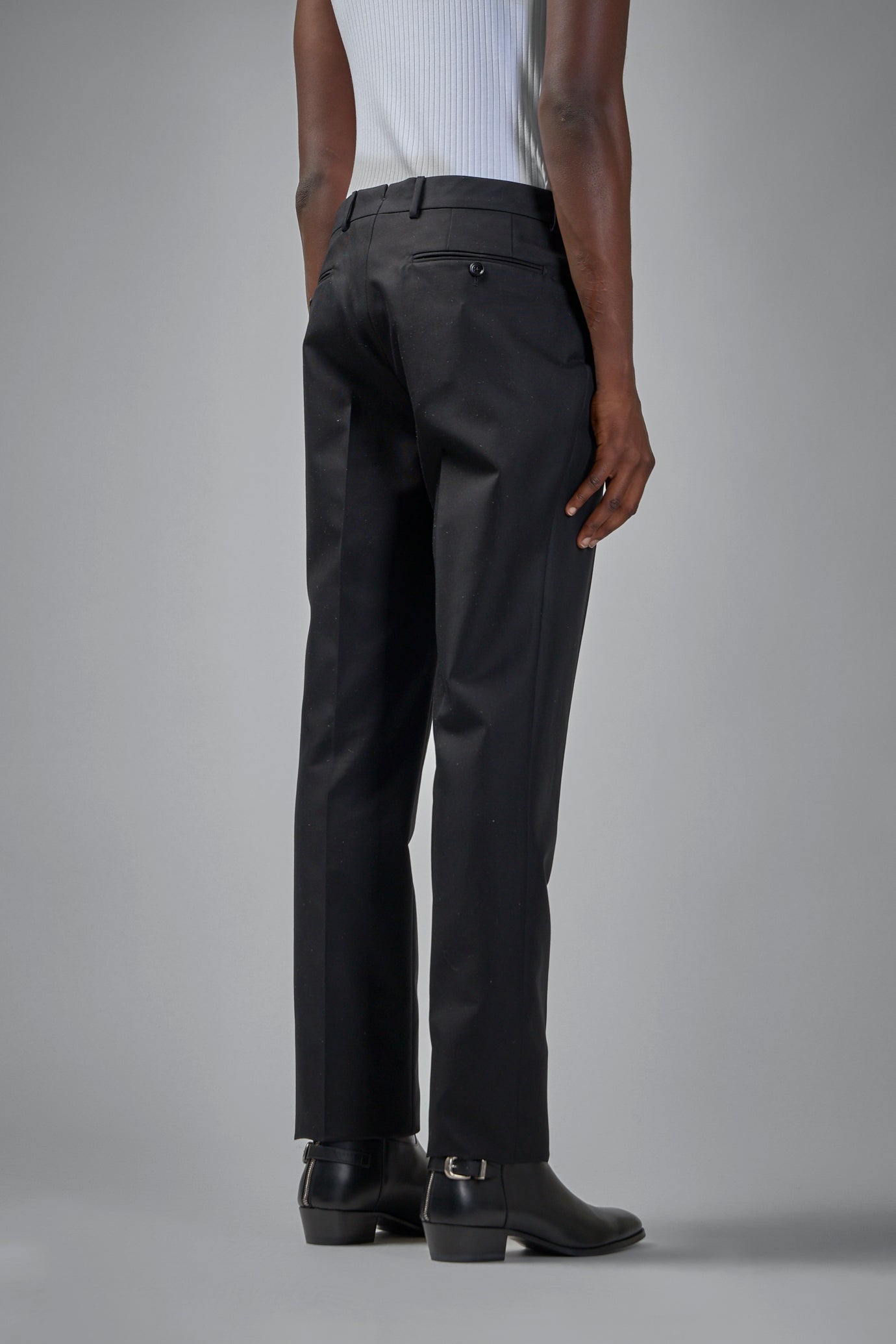 Silk Cotton Organza Dyllan Western Pocket Trouser